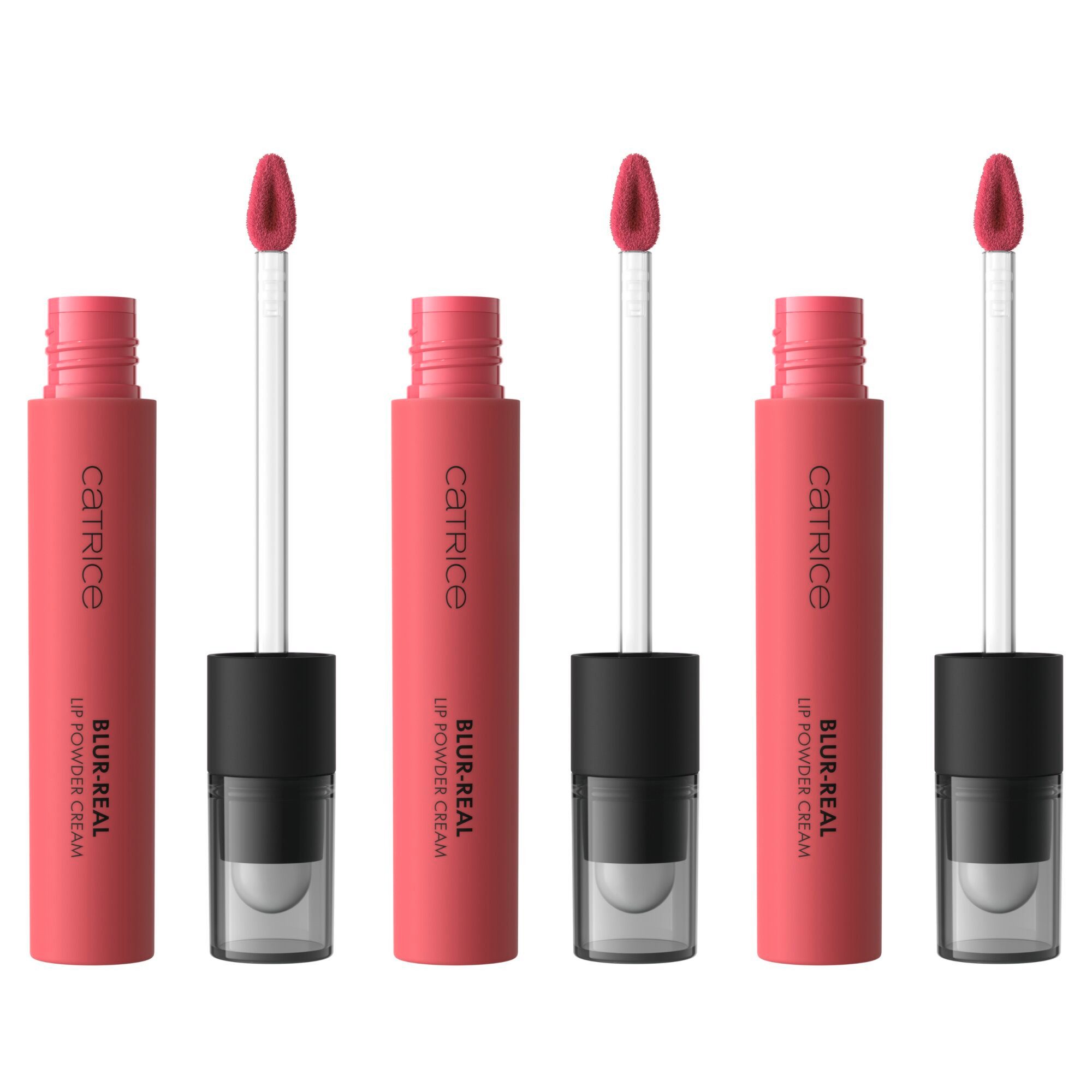 Catrice Lippenstift Blur-Real Lip Powder Cream, 3-tlg.
