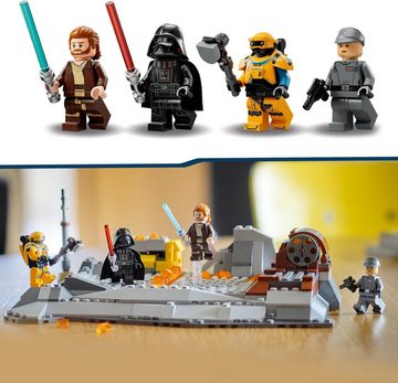 LEGO® Konstruktionsspielsteine Obi-Wan Kenobi™ vs. Darth Vader™ (75334), LEGO® Star Wars™, (408 St), Made in Europe