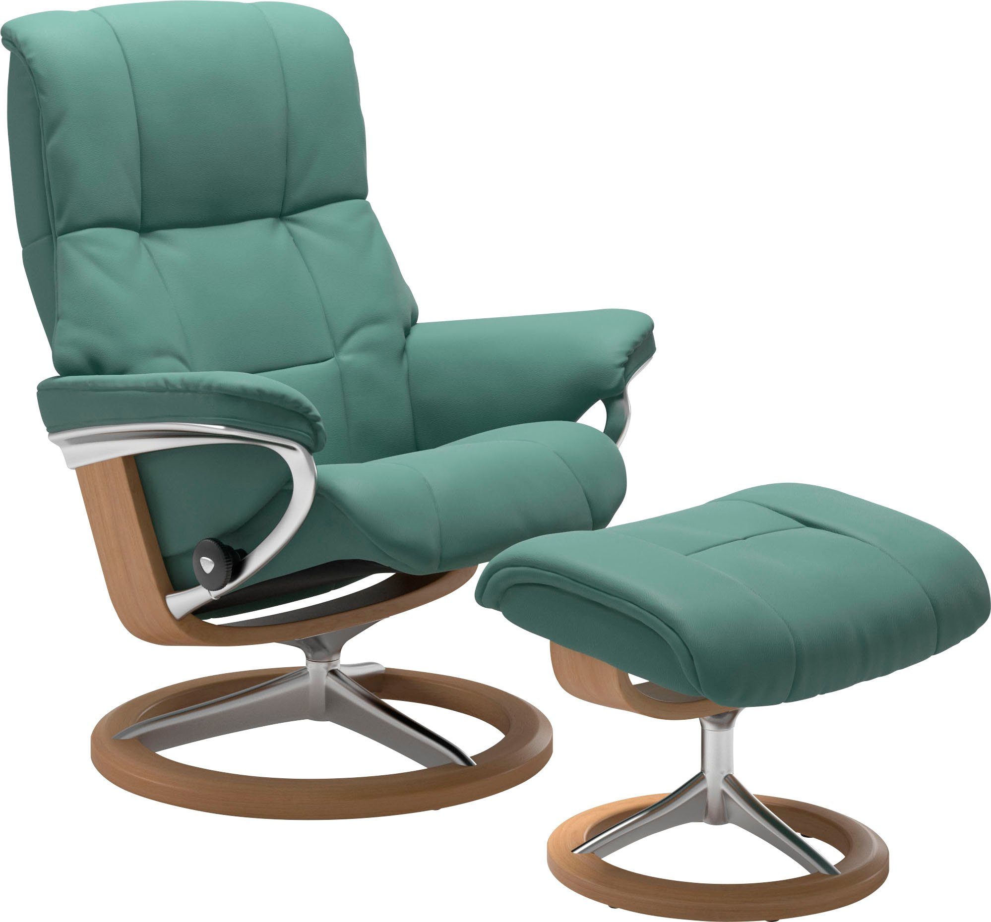 Stressless® Fußhocker Mayfair, mit Signature Base, Gestell Eiche