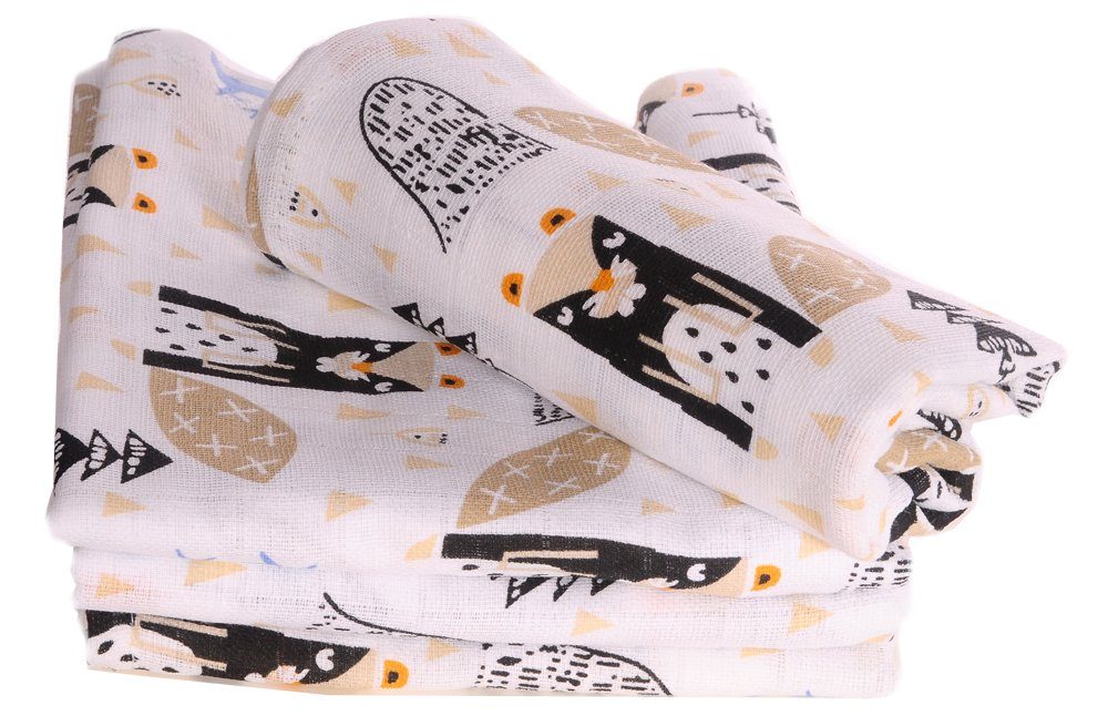 La Bortini Spucktuch 10 Stück Tücher für Baby Babywindeln Spucktuch Spucktücher