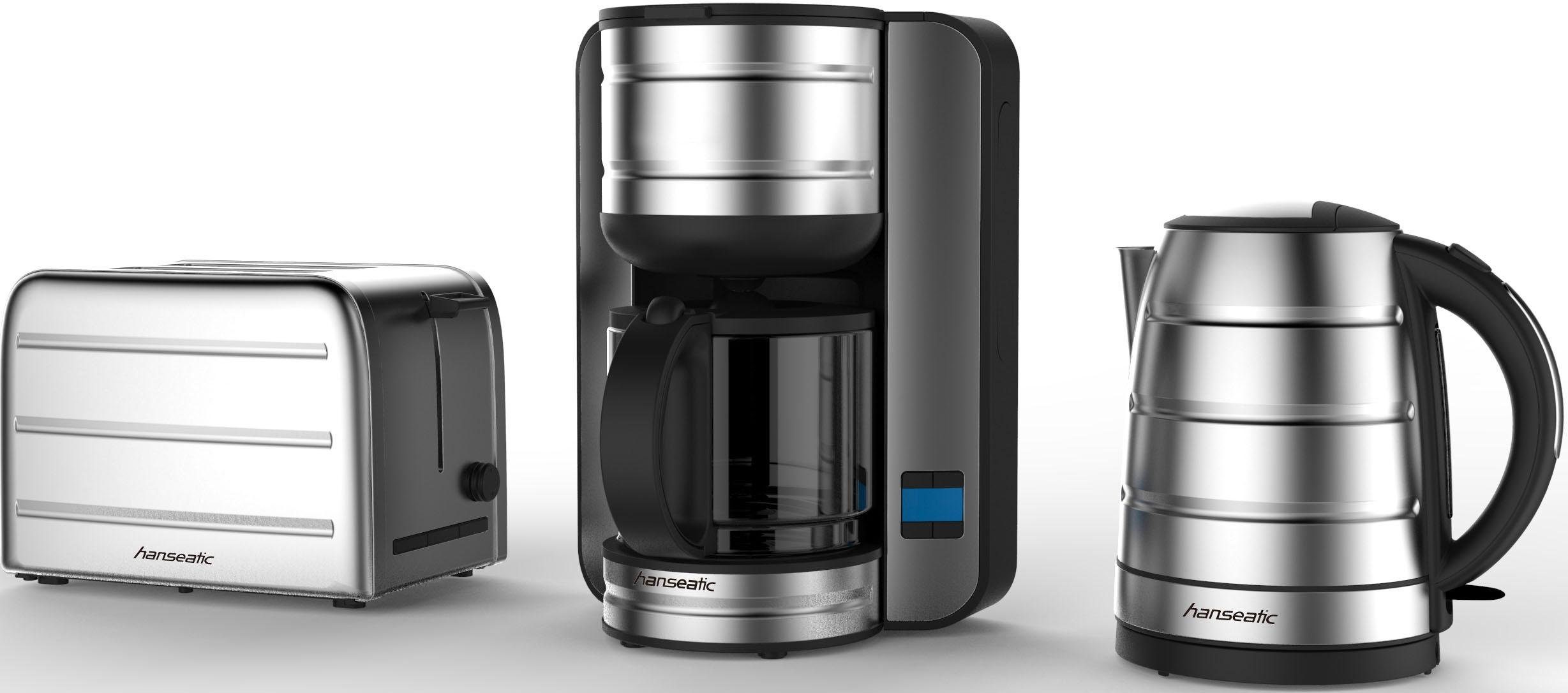 Hanseatic Toaster 36814853, 2 kurze Schlitze, 1050 W