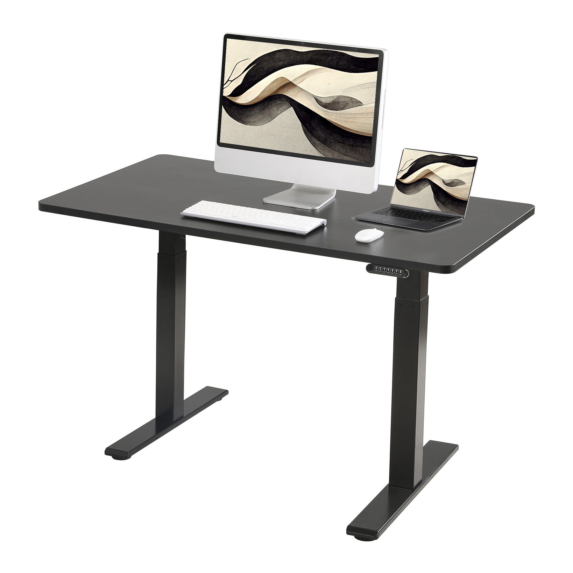 ERGOFINO Schreibtisch DT20LT höhenverstellbarer Schreibtisch (140x80 cm, 2 günstig online kaufen