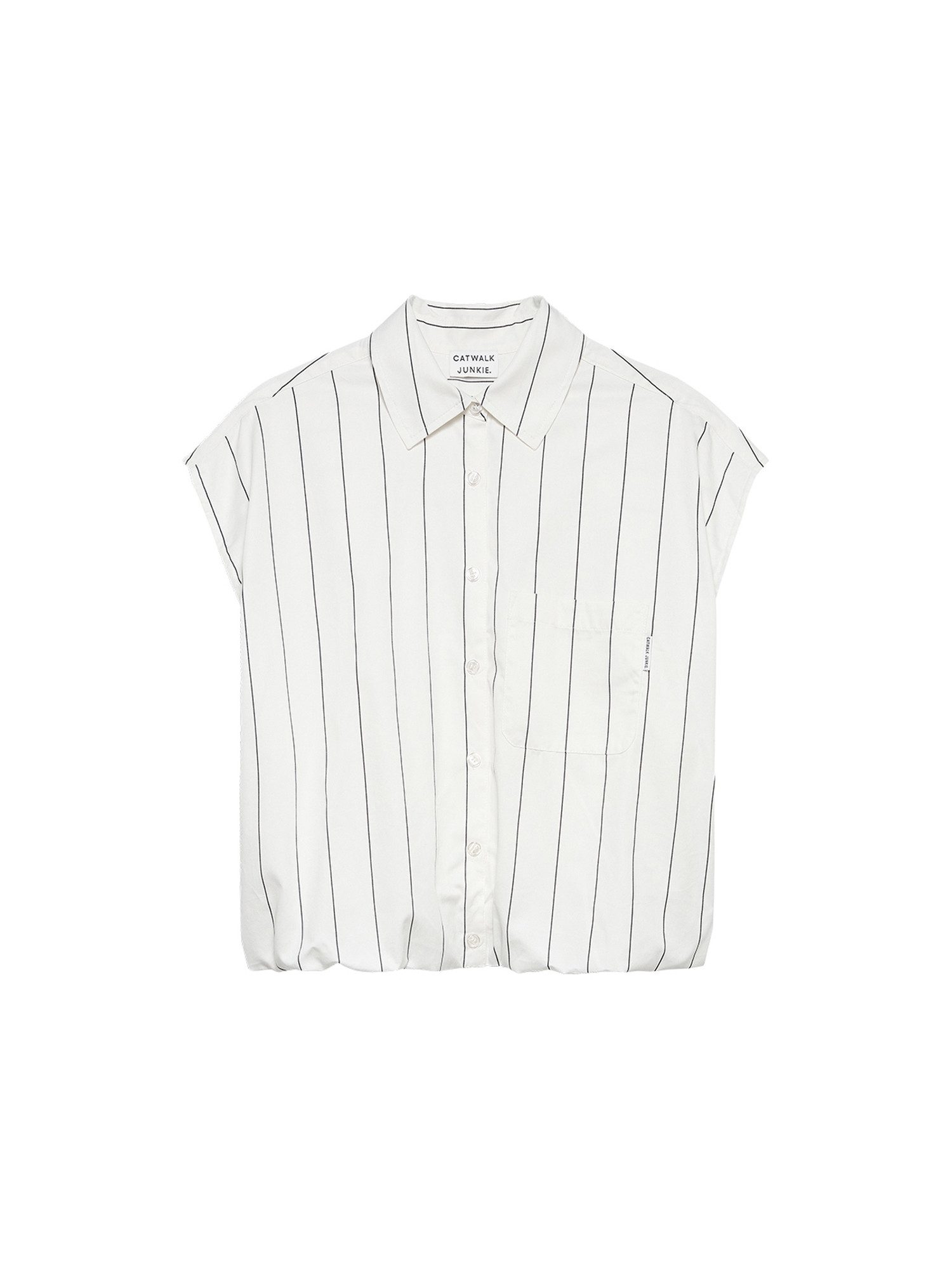 Catwalk Junkie Hemdbluse Sleeveless tuck in blouse