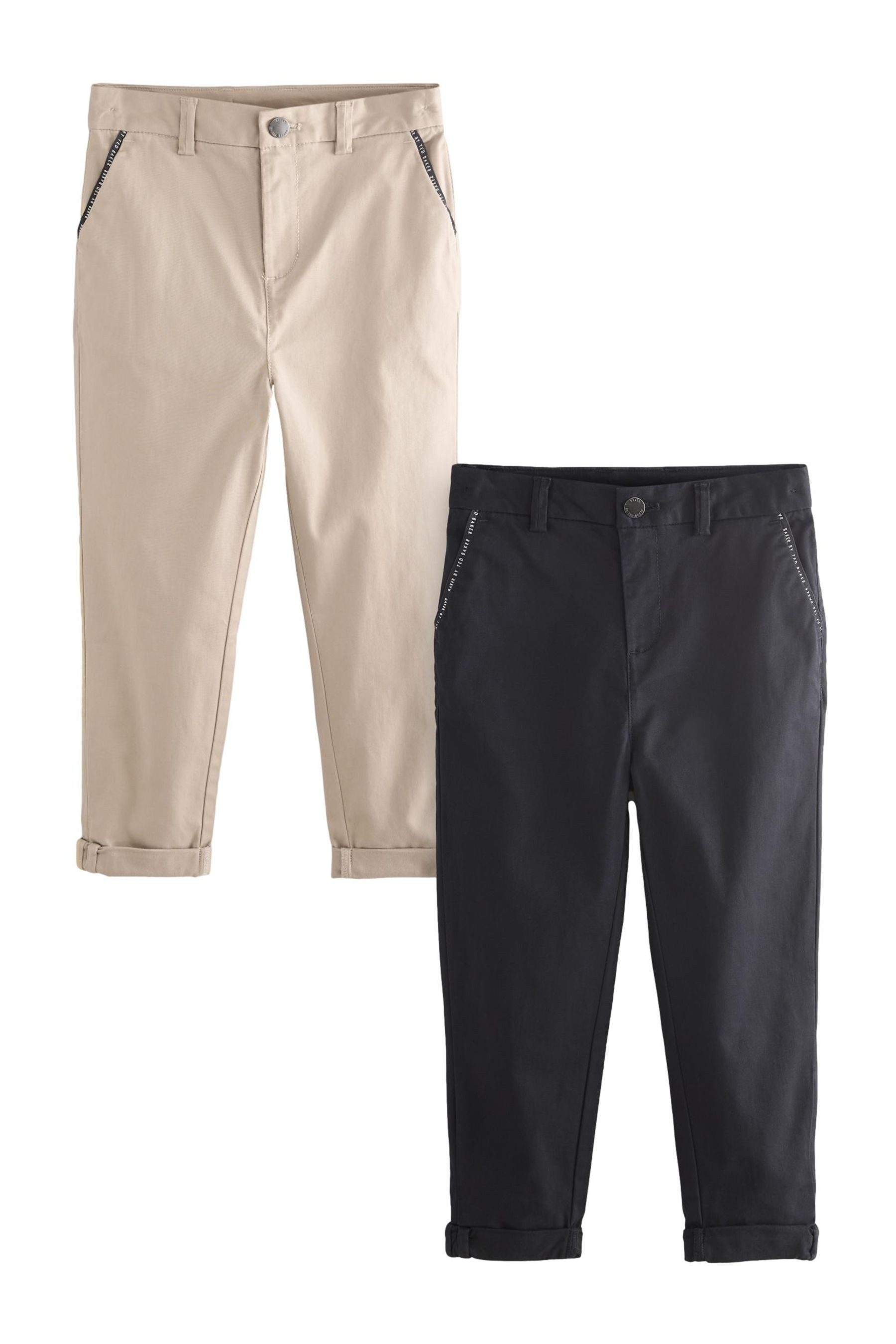 Chinohose Baker by Ted Baker Chinohosen, 2er-Pack