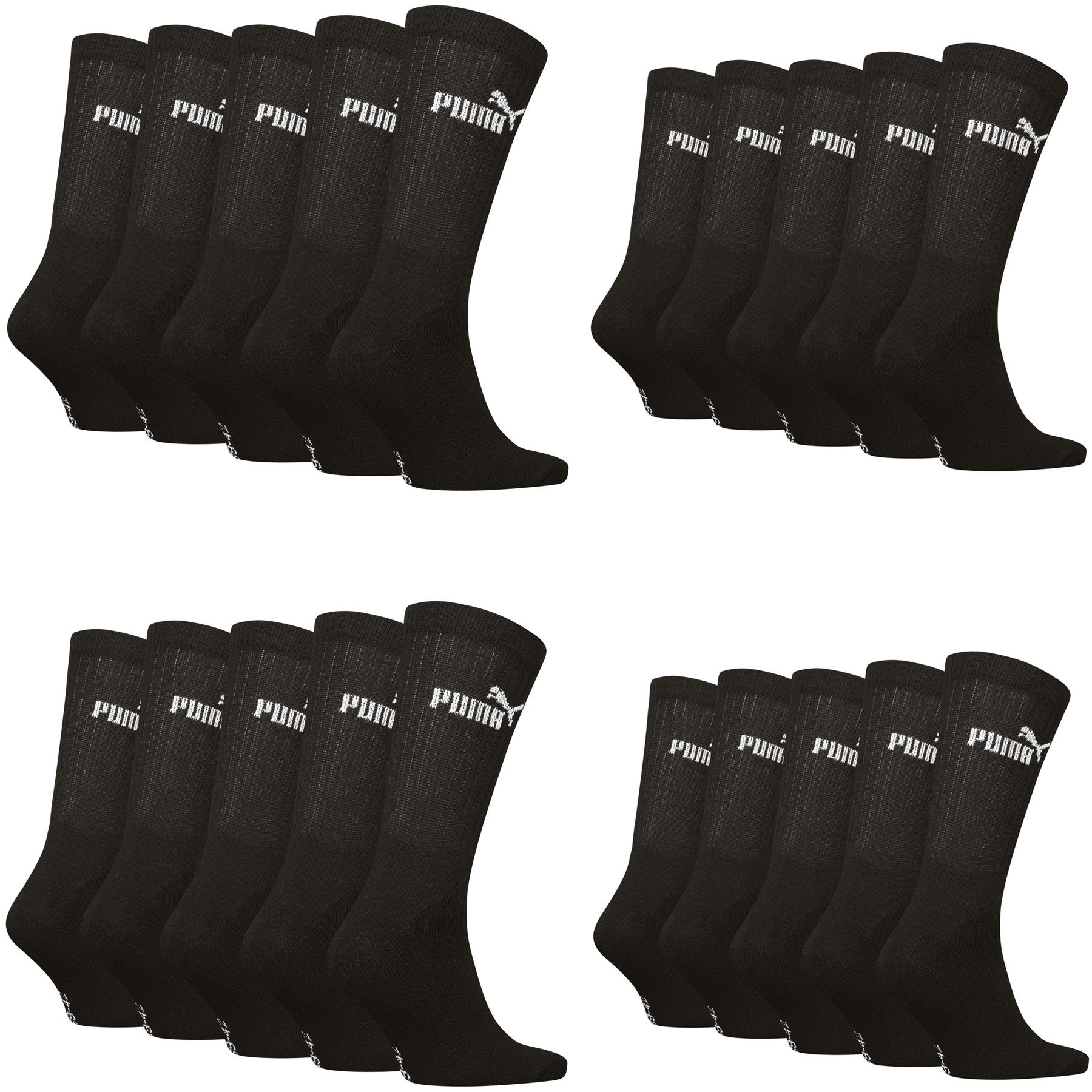 PUMA Sportsocken Herren Elements Crew Sock (20-Paar) günstig online kaufen