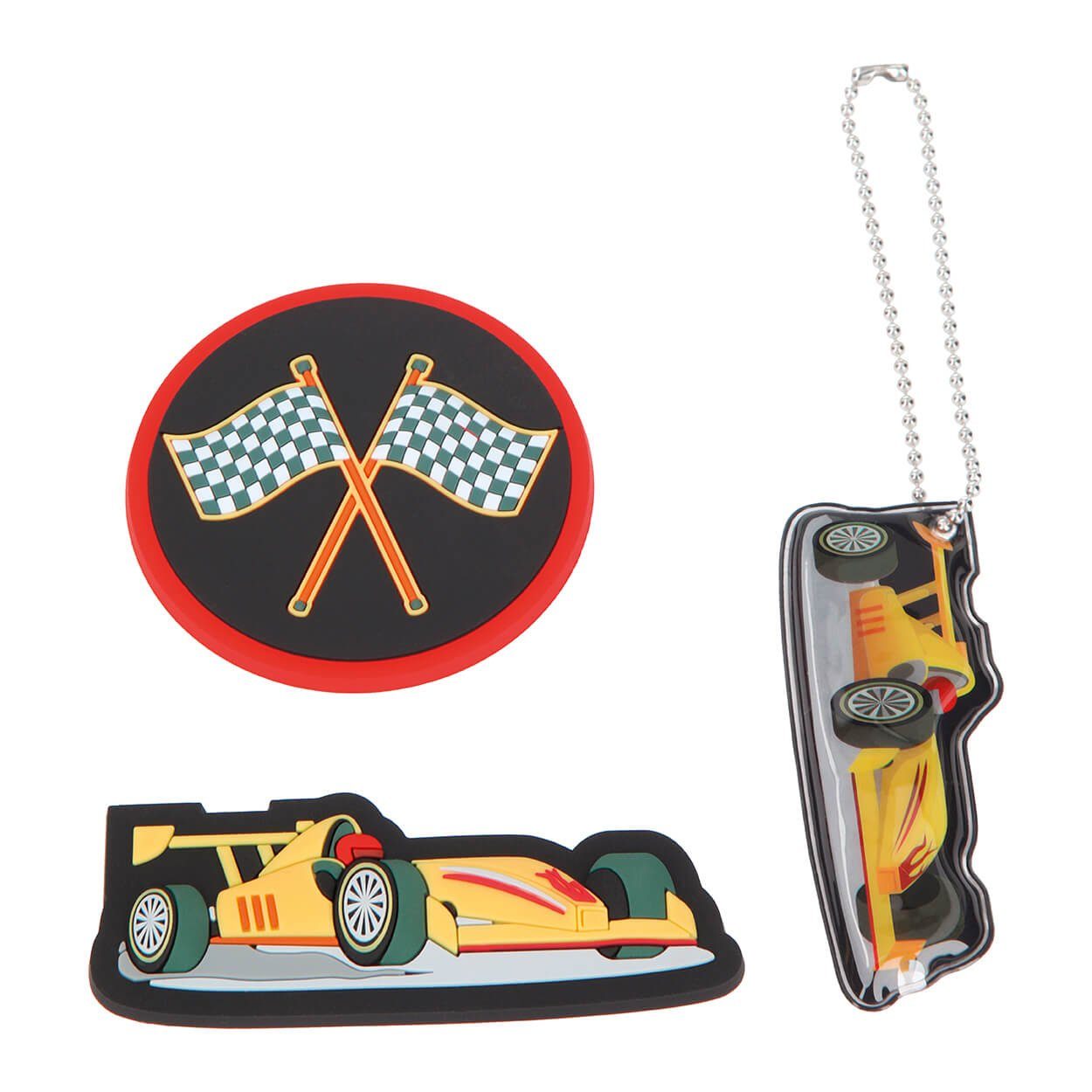 McNeill Schulranzen-Patch McTaggies Racecar 3tlg., Polyester