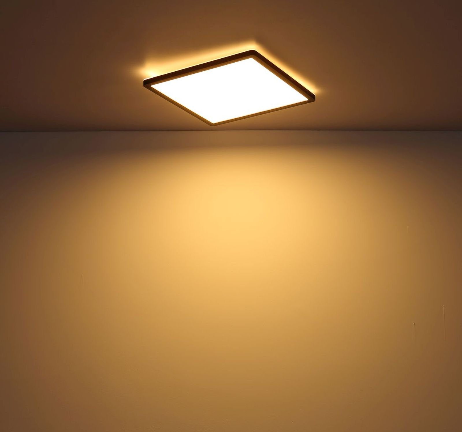 warmweiß Wohnzimmer Deckenleuchte Globo GLOBO Deckenleuchte LED Deckenlampe Schlafzimmer