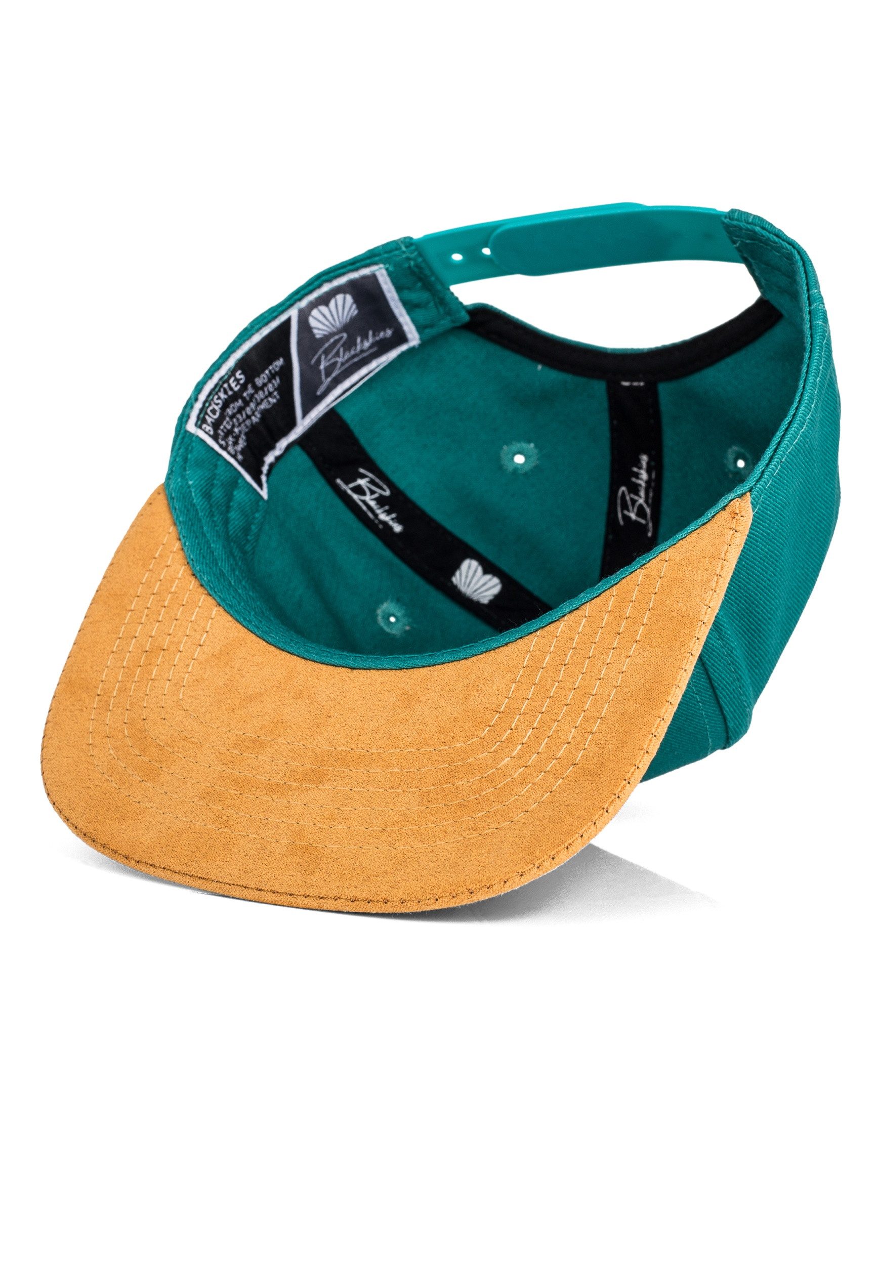 Blackskies Baseball Cap Essentials Snapback Cap 2er Set Eltern-Kind - Teal-Braun