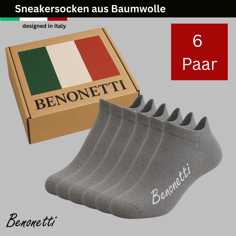 Benonetti Sneakersocken Kurzsocken - kurze Socken günstig online kaufen