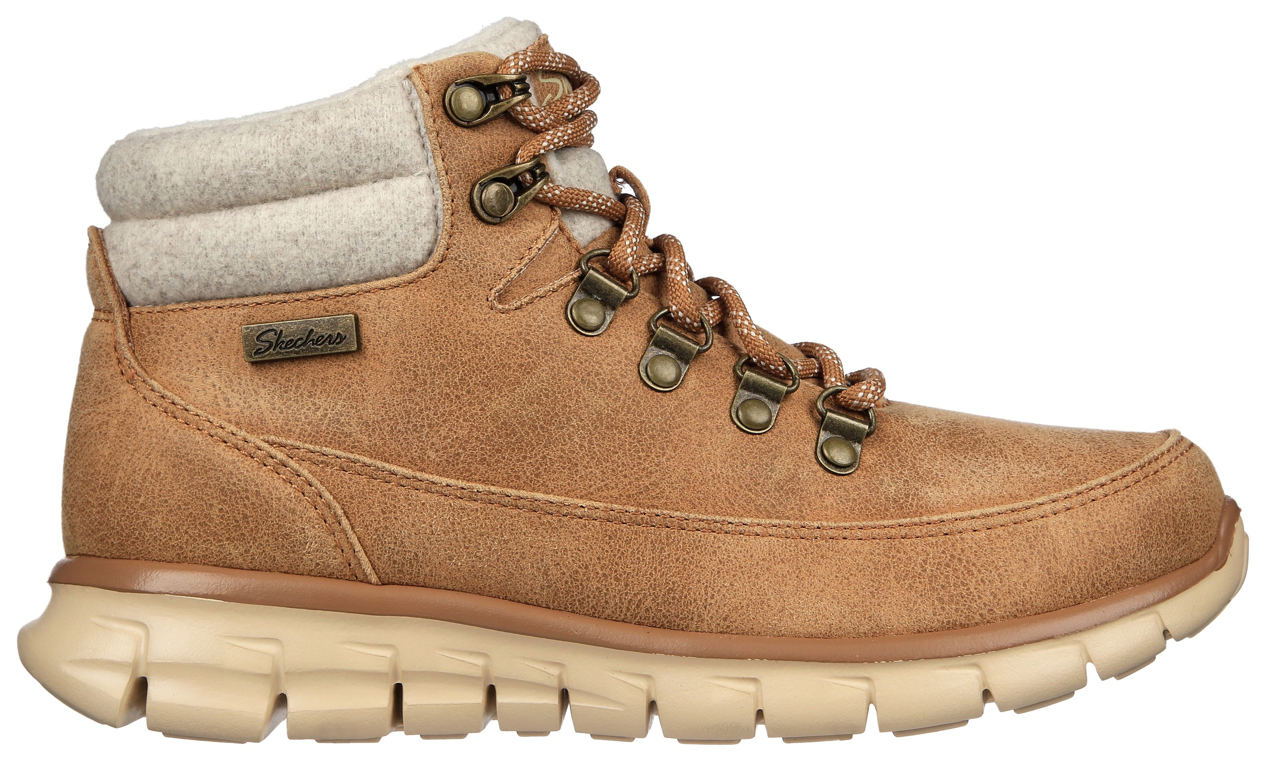 Skechers SYNERGY-COOL SEEKER Winterboots Trekkingschuh, Winterstiefel mit rutschhemmender Laufsohle