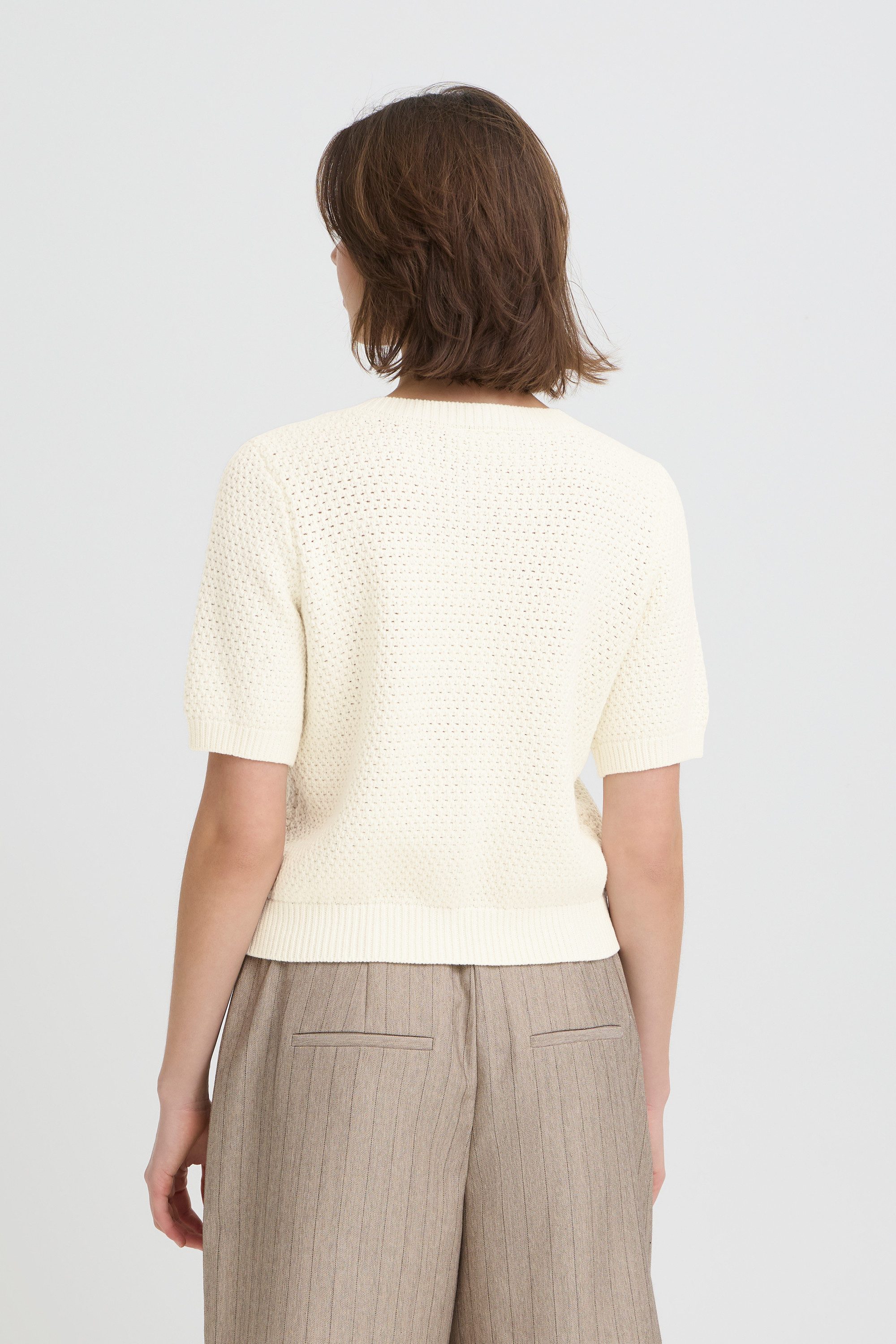 fransa Cardigan Kurzarm-Bluse FRARALYN