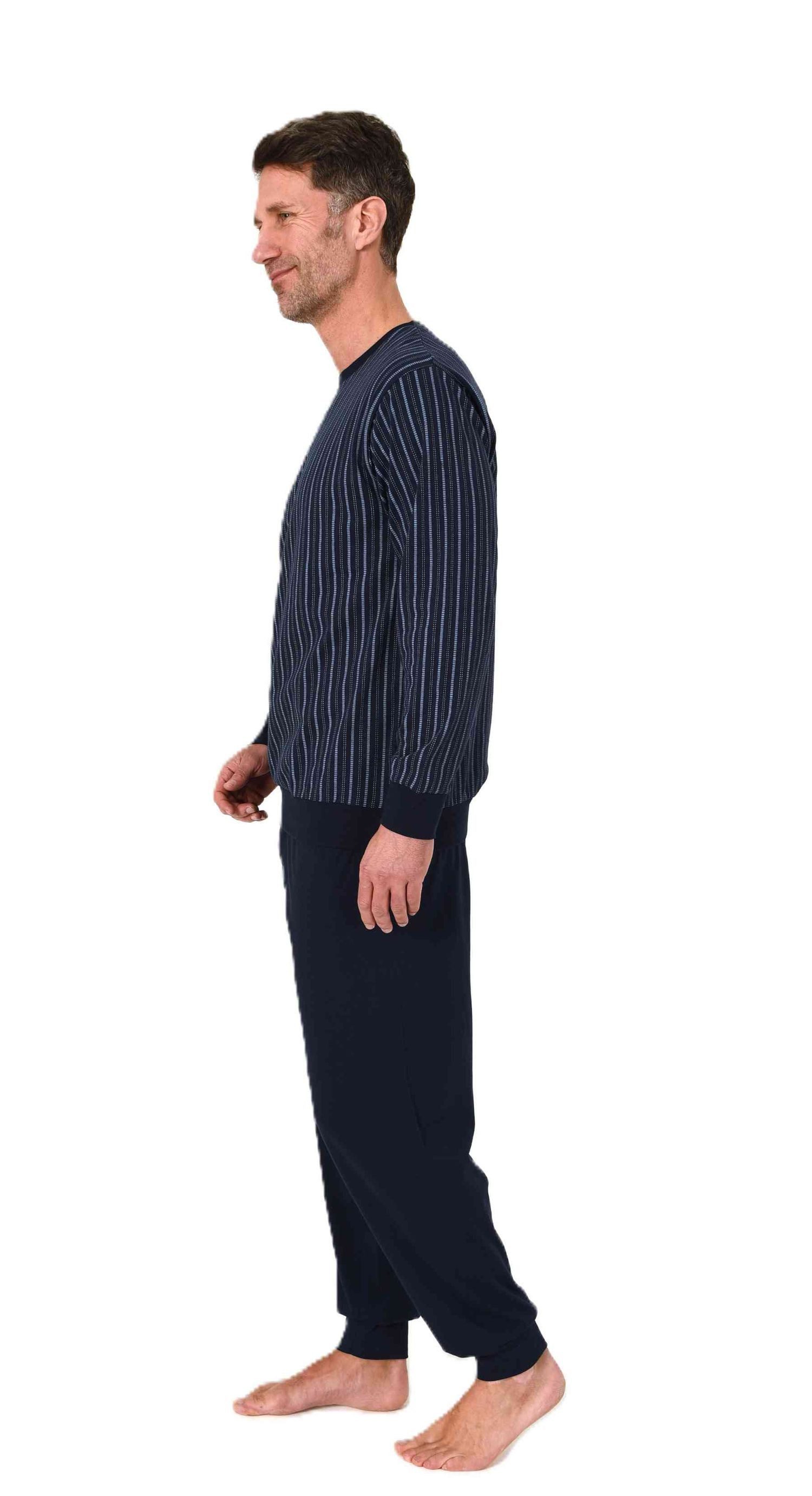 Normann Pyjama Normann Herren Schlafanzug lang günstig online kaufen