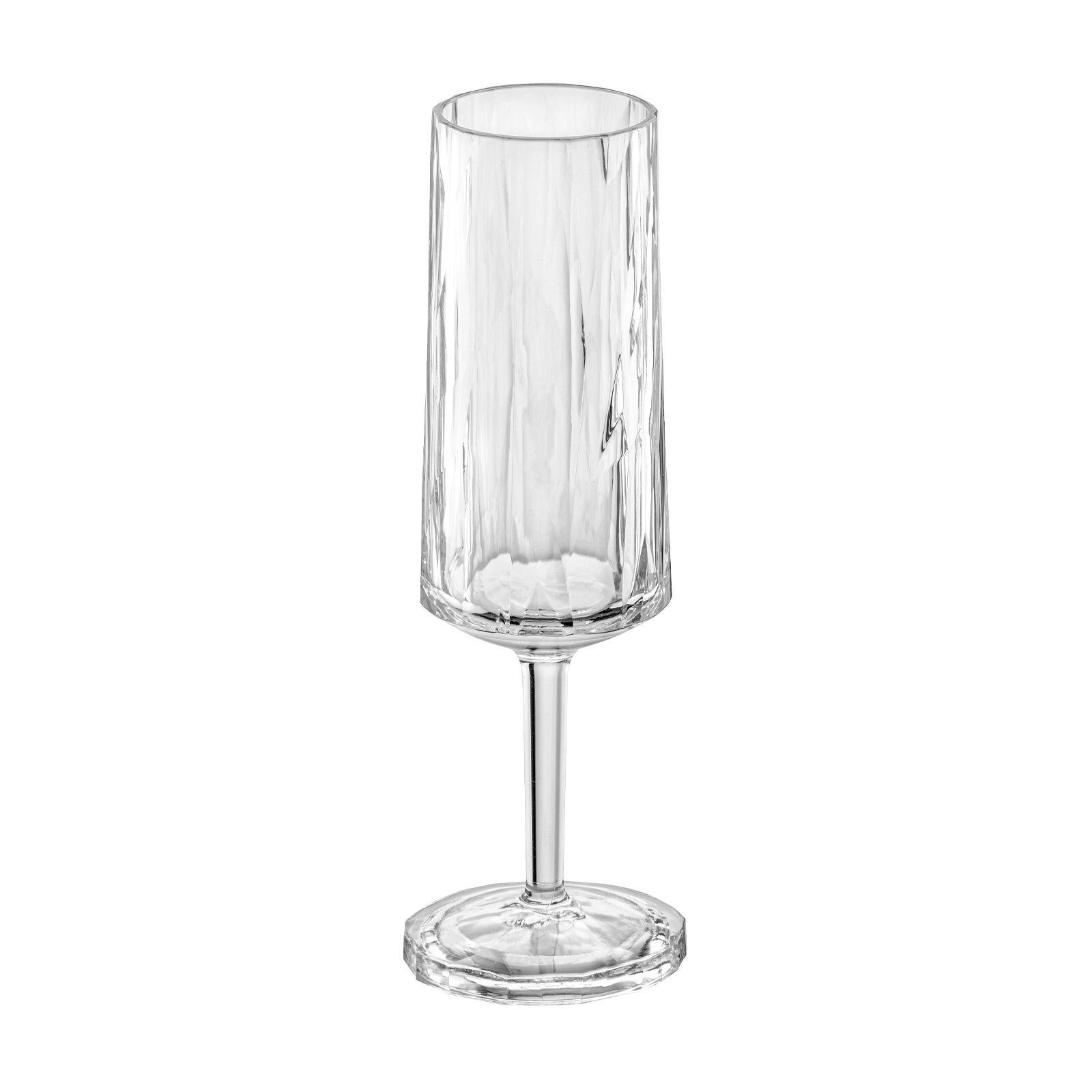 Kunststoff Superglas Wein- und 6er Sektgläser Set, KOZIOL Glas