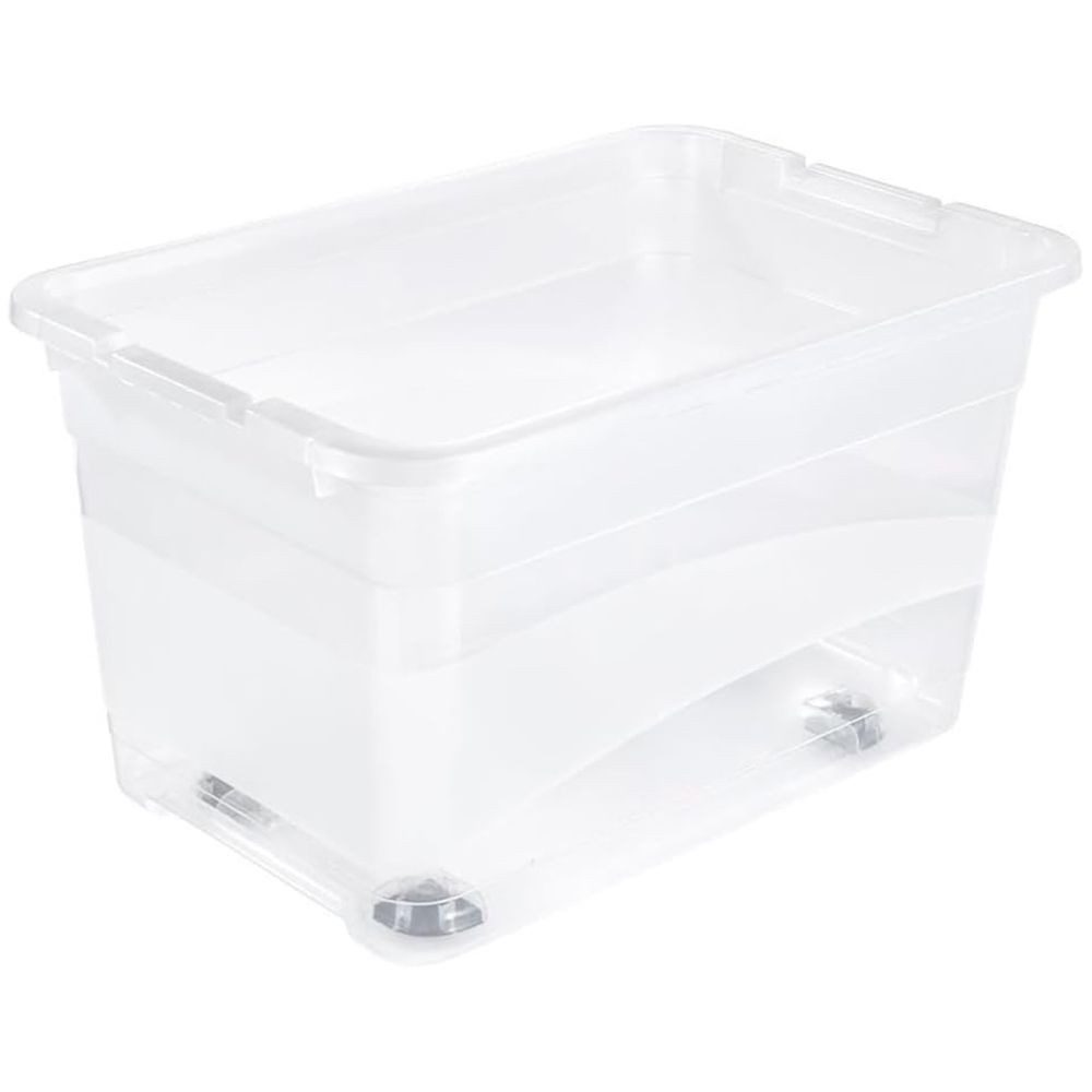 keeeper Aufbewahrungsbox keeeper Aufbewahrungsbox Konrad mit Rollen 52,0 Ltr. 59,5x39,5x35 cm – Bild 2 von 5