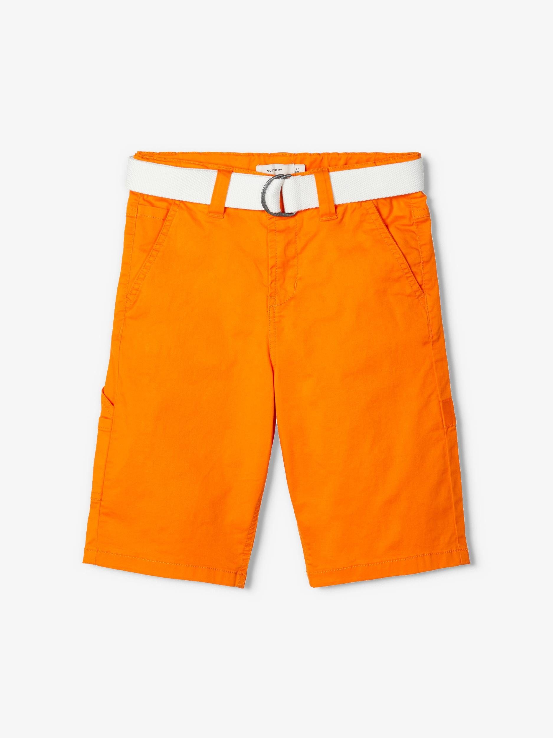 Name It Chinoshorts Name It Jungen Skater Shorts mit Funktionstaschen