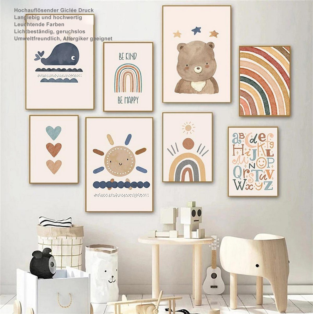 TPFLiving Kunstdruck (OHNE RAHMEN) Poster - günstig online kaufen