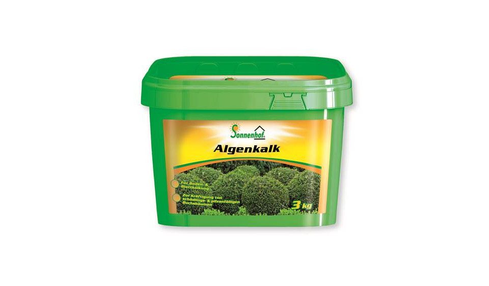 Sonnenhof Удобрение для цветов Sonnenhof Algenkalk 3 kg, Bio