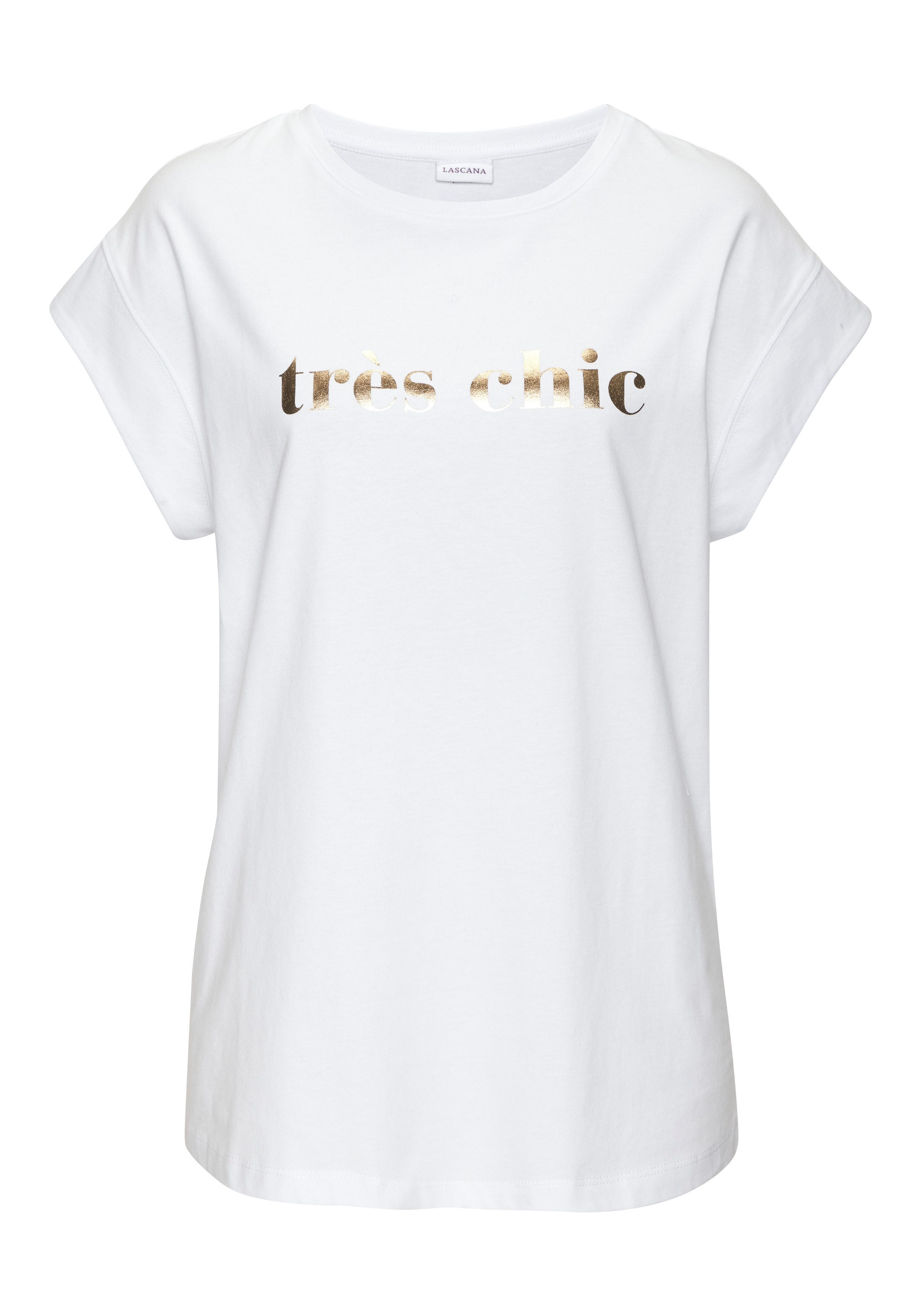 LASCANA Kurzarmshirt günstig online kaufen