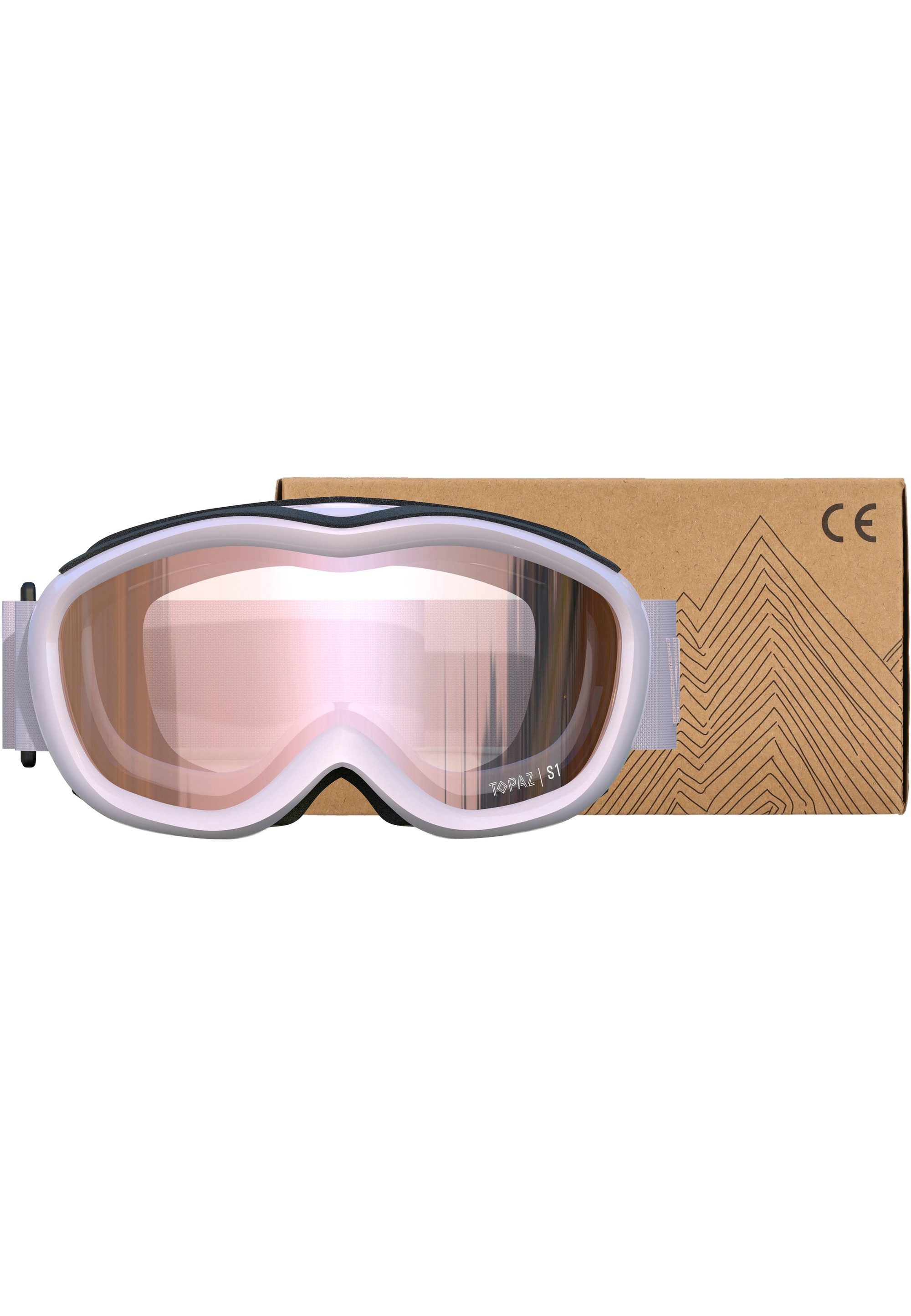 WHISTLER Skibrille Mauga, ideal für neblige oder trübe Wintertage