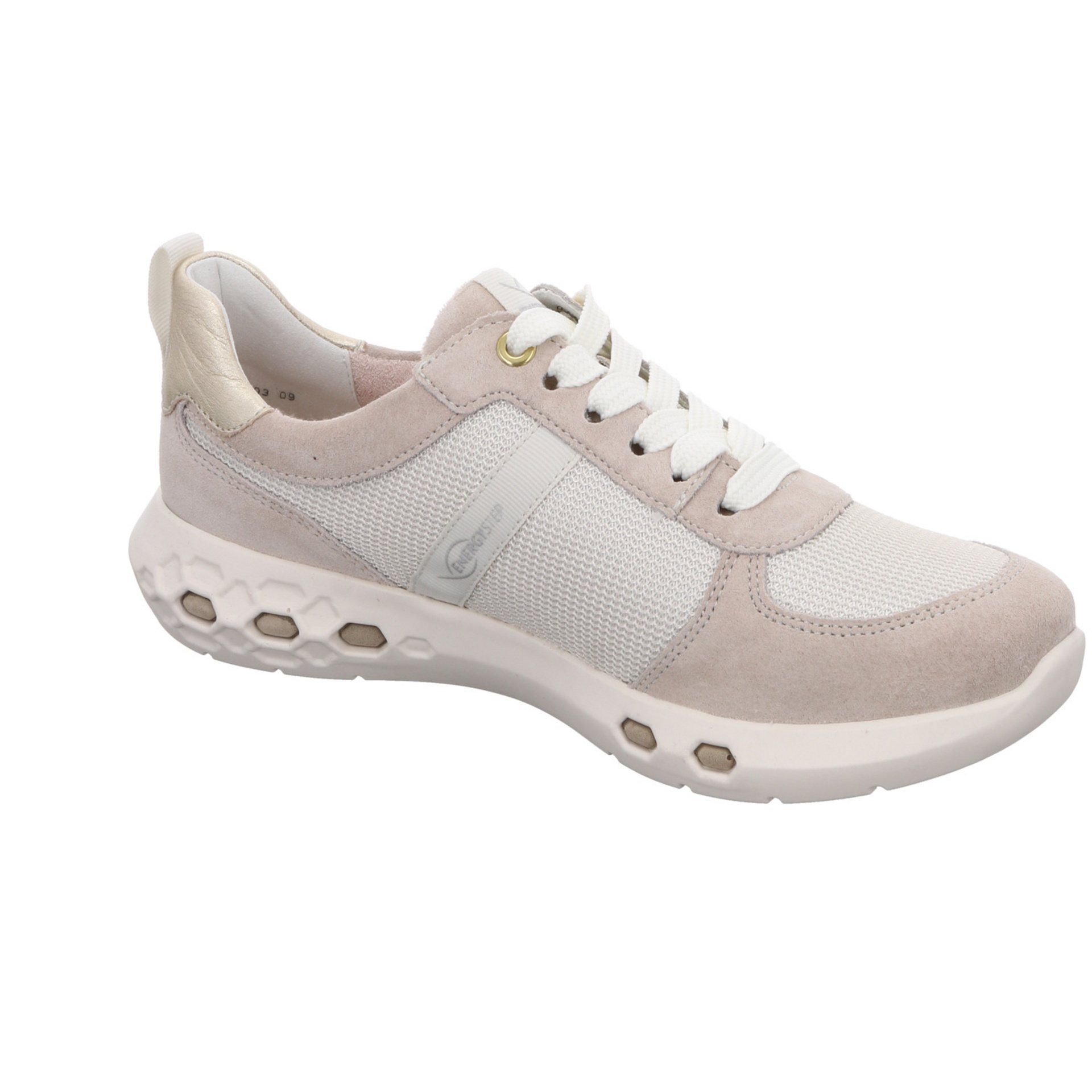 Cream Schnürschuh Leder-/Textilkombination Sneaker 2.0 Damen Schnürhalbschuhe Ara Jumper