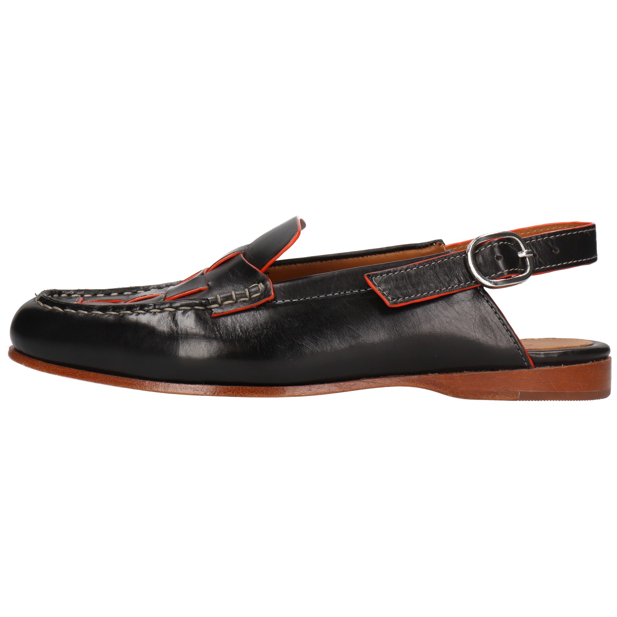 Melvin & Hamilton Julietta 5 Leder-Loafers für Damen Loafer Flache Absätze, Echtes Leder, Vegetabile Gerbung
