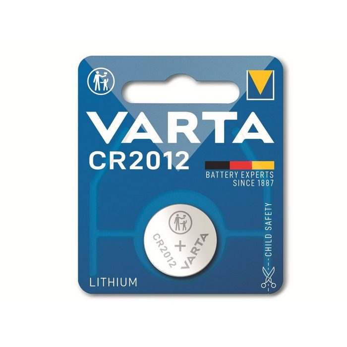 VARTA VARTA Knopfzelle Lithium CR2012 3V 1 Stück Knopfzelle