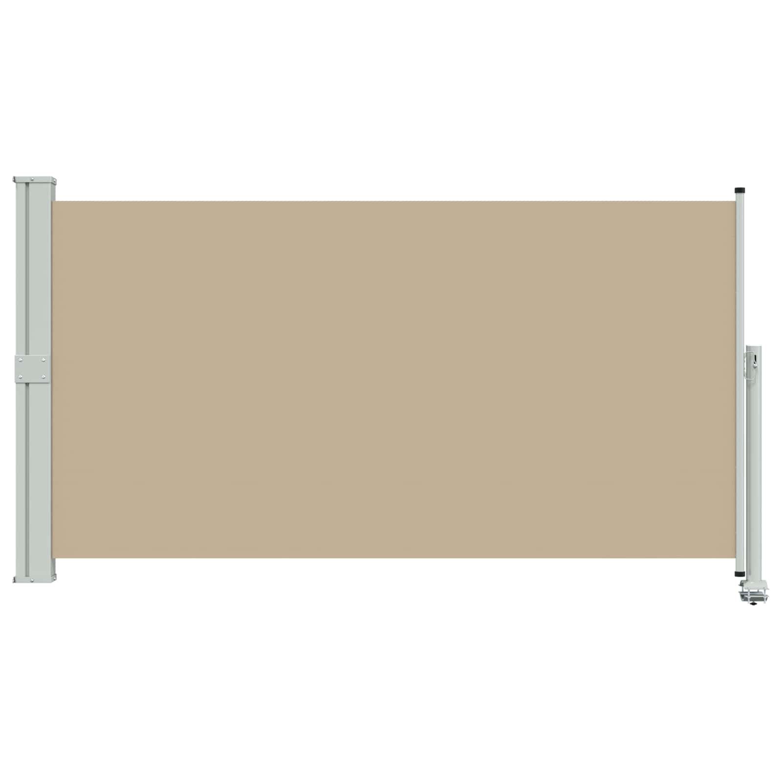 vidaXL Seitenmarkise Seitenmarkise 160 x 300 cm 100% Polyester Eisen Stahl (1-St)