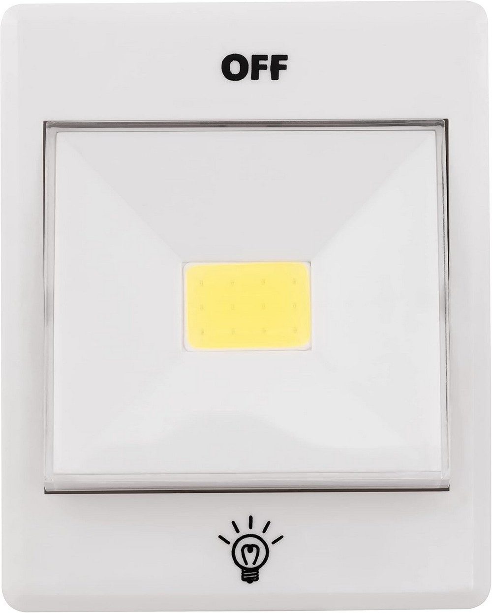 DIW LED Wandleuchte 3er Set LED-Klebeleuchte LED LK3, 100x80x30mm, tageslichtweiß, LED fest integriert, Tageslichtweiß