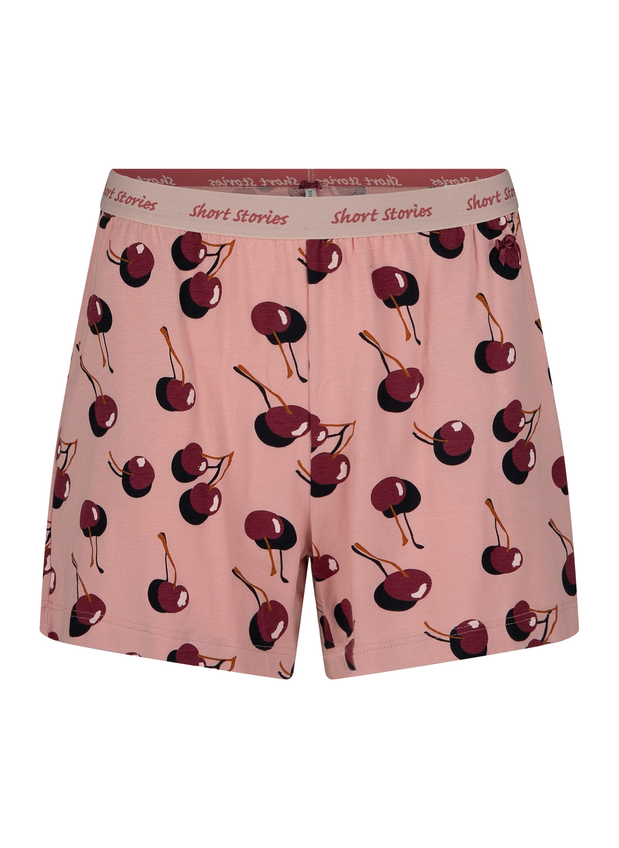 Pyjamashorts SHORT STORIES 621890 Shorts silver pink print