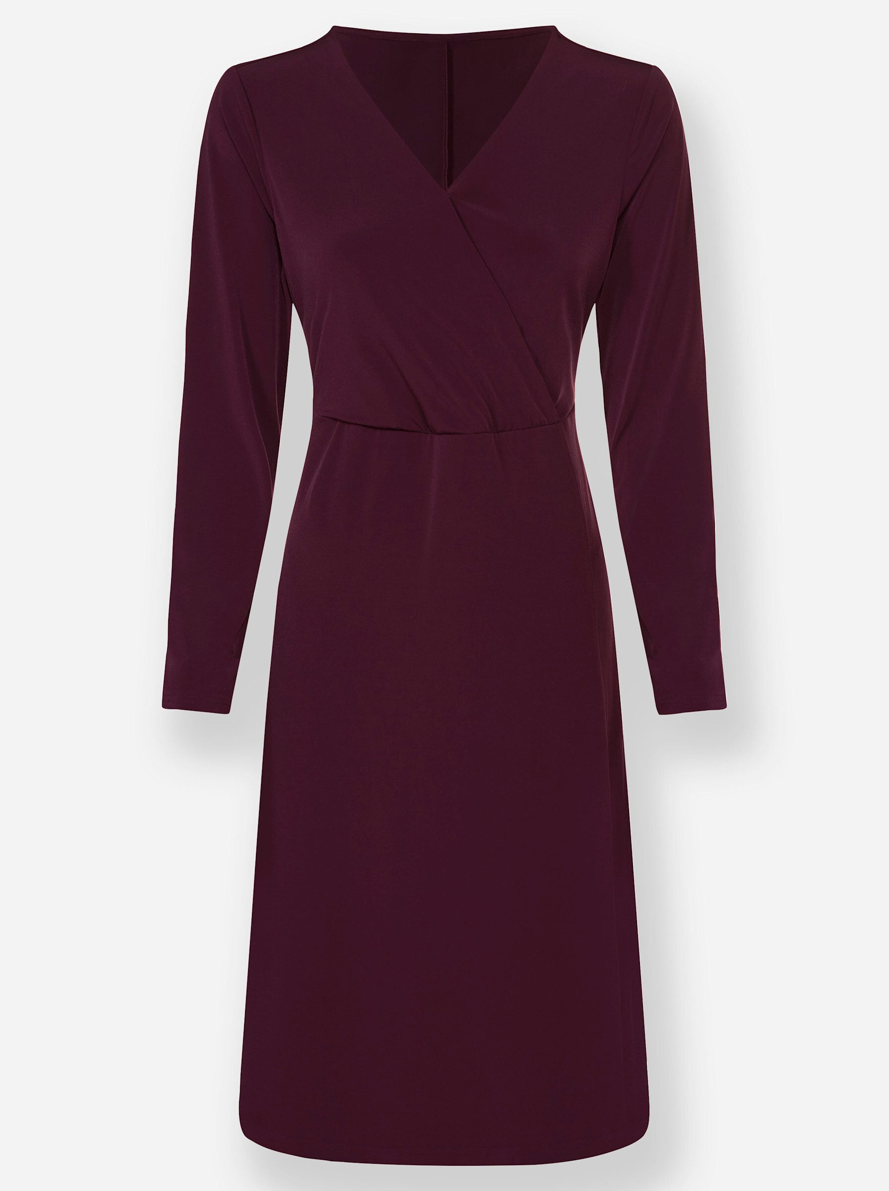 Jerseykleid Jersey-Kleid Langarm