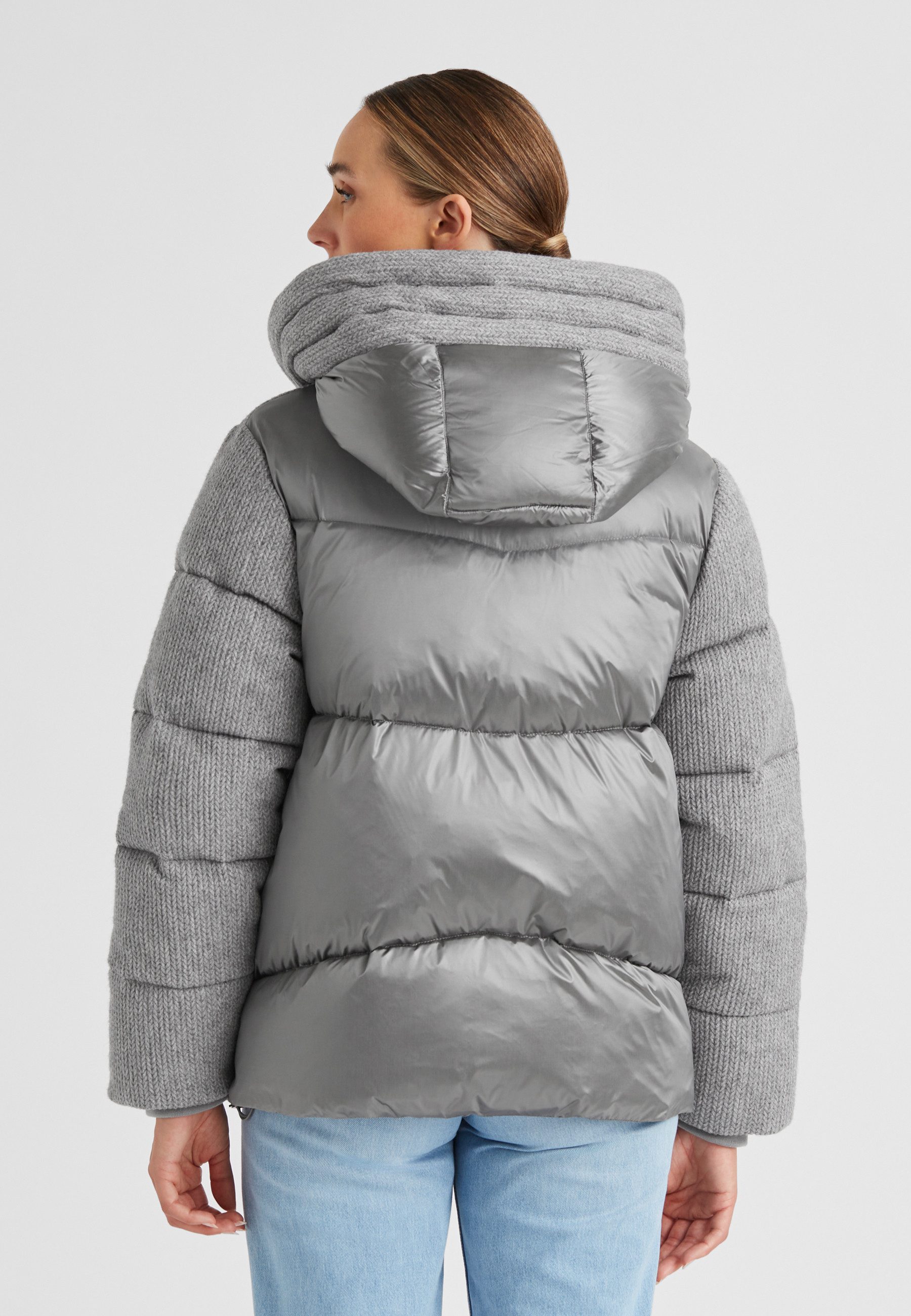 Milestone Steppjacke MSHalima Damen Übergangsjacke Jacke gesteppt lockere Passform