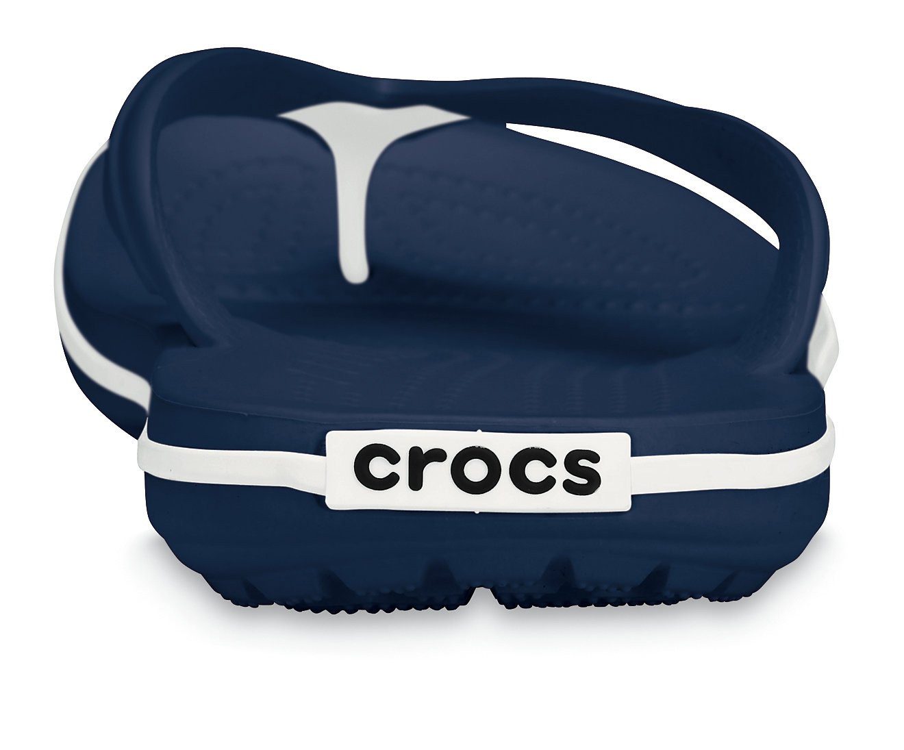 Crocs Zehensandalen Crocband Flip navyblau - 1 Paar Badeschuh günstig online kaufen