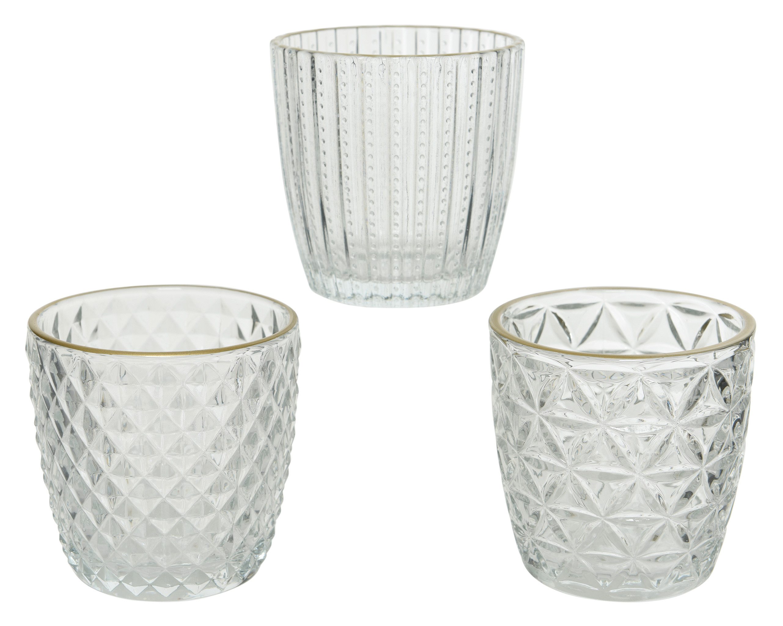 Kaemingk Teelichthalter, Teelichthalter Glas 7,5cm mit günstig online kaufen