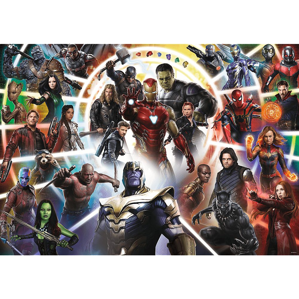 Made Trefl Puzzle in 1000 Marvel Europe Avengers Endgame, Puzzleteile,