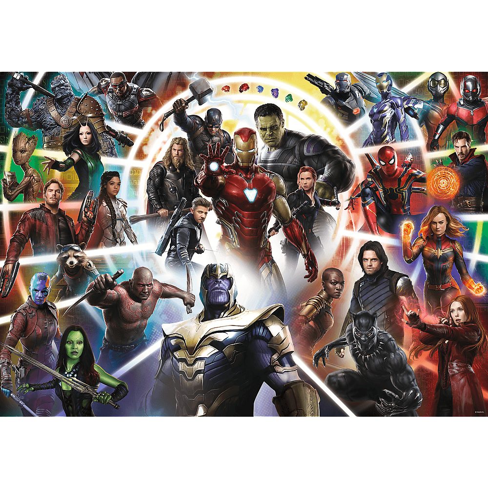 Trefl Puzzle Marvel Avengers Endgame, 1000 Puzzleteile