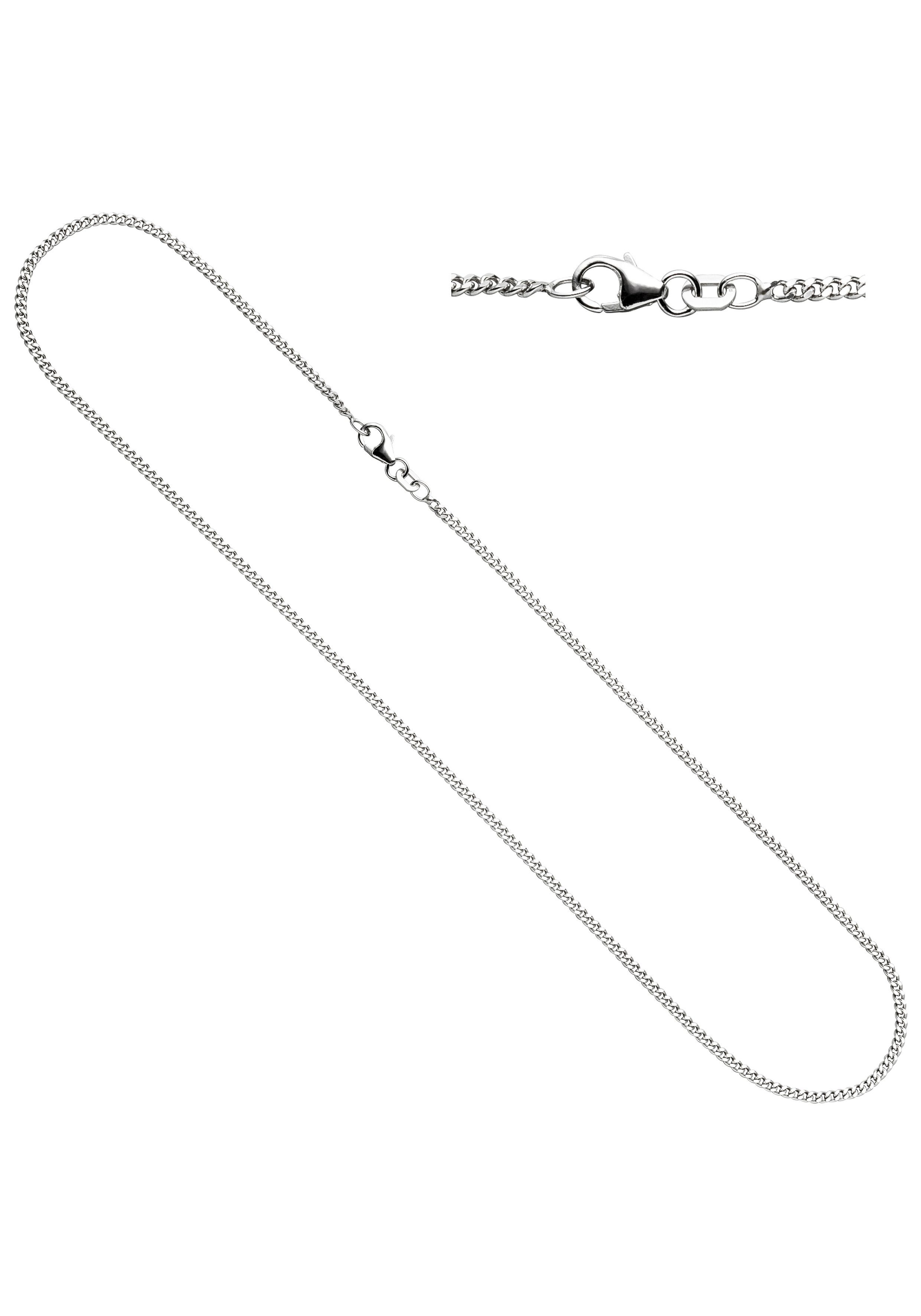 JOBO Silberkette, Panzerkette 925 Silber 36 cm 1,7 mm