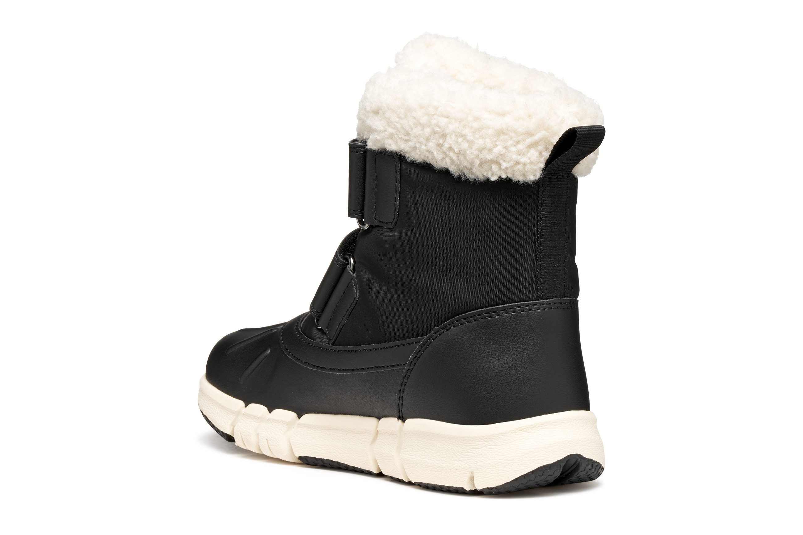Geox J FLEXYPER GIRL B AB Winterboots Snowboots, Klettstiefel mit Warmfutter, Größenschablone zum Download