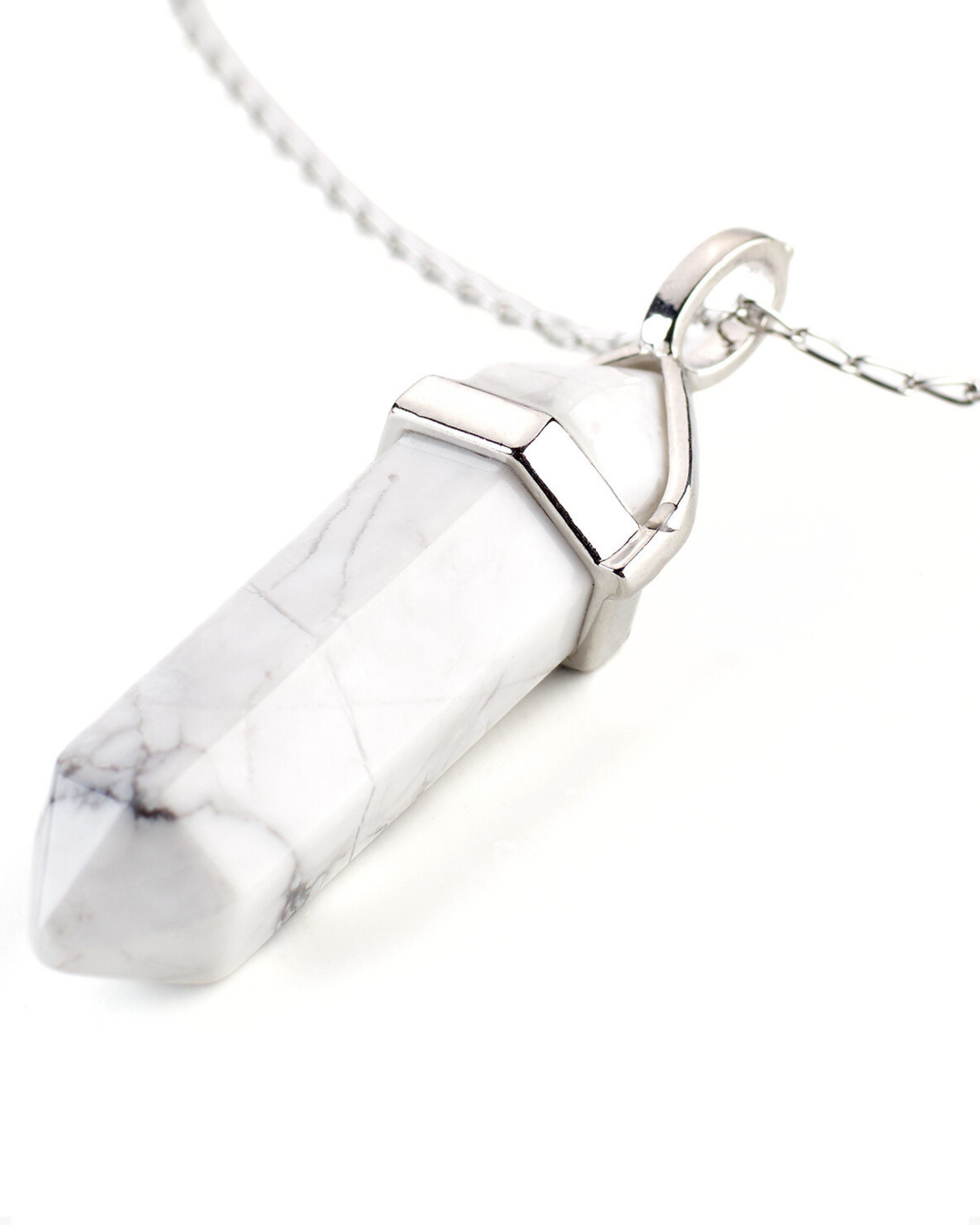 LAVISA Kette mit Anhänger LAVISA Obelisk Edelstein Halskette silber, echte günstig online kaufen