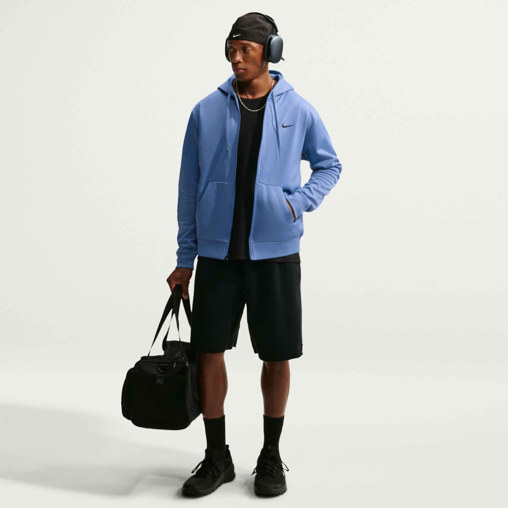 Nike Trainingsjacke M NK TF FLEX FLC FZ HD auch in großen Größen
