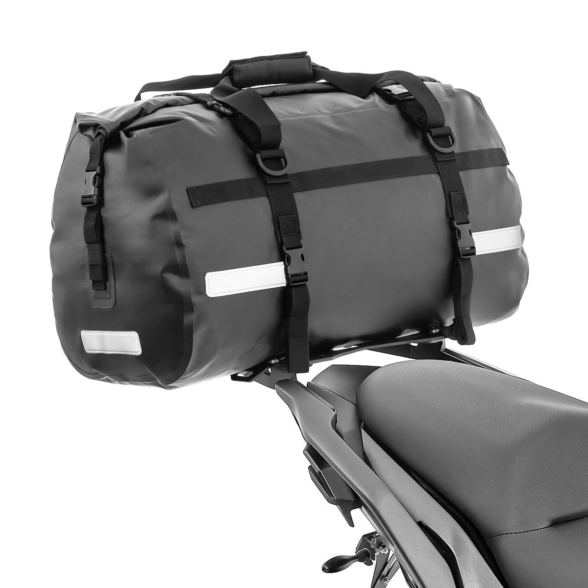 Bagtecs Topcase Set Gepäckbrücke + Hecktasche für Kawasaki Versys 650 14-26 XB50