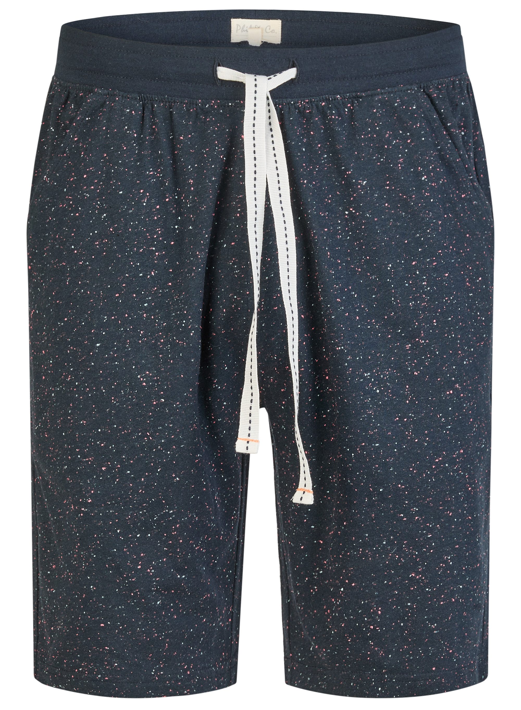Phil & Co. Shorty Easy Sleep (Set, 2 tlg., 2-teilig) Herren Pyjama kurz Shorty Baumwolle Kurzarm Eingriffstaschen