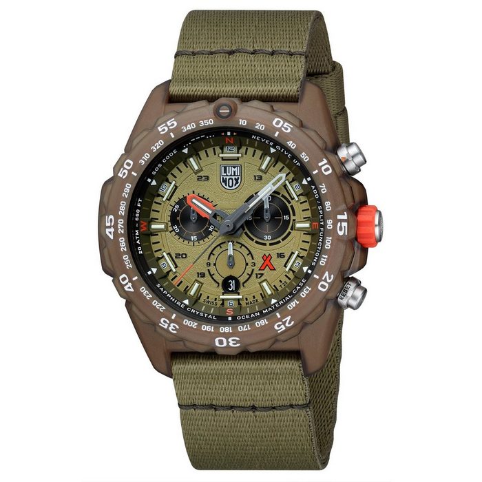 Luminox Schweizer Uhr Bear Grylls Survival ECO Master Grün