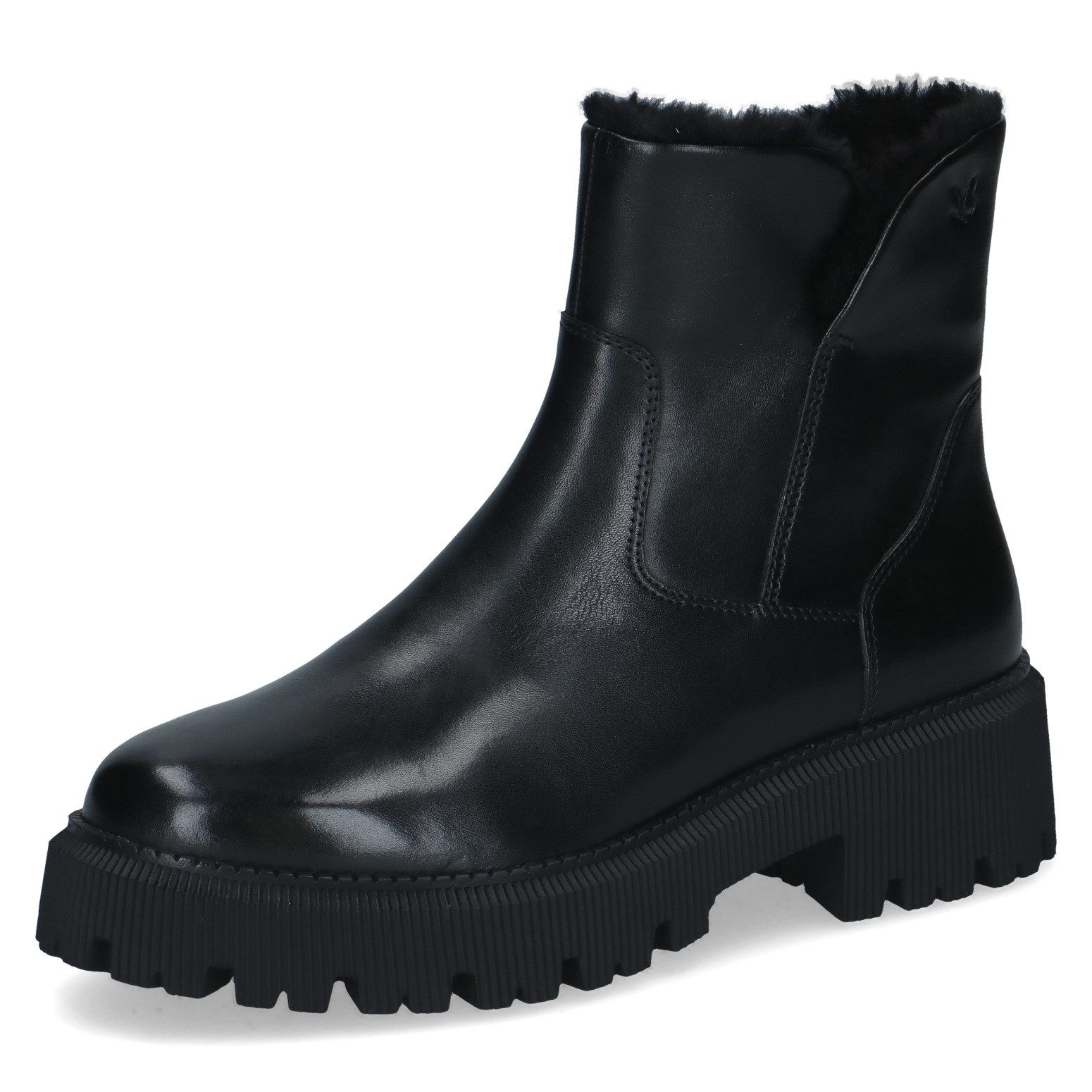 Caprice Winterboots Blockabsatz, Boots, Winterstiefelette mit chunky Profil-Laufsohle