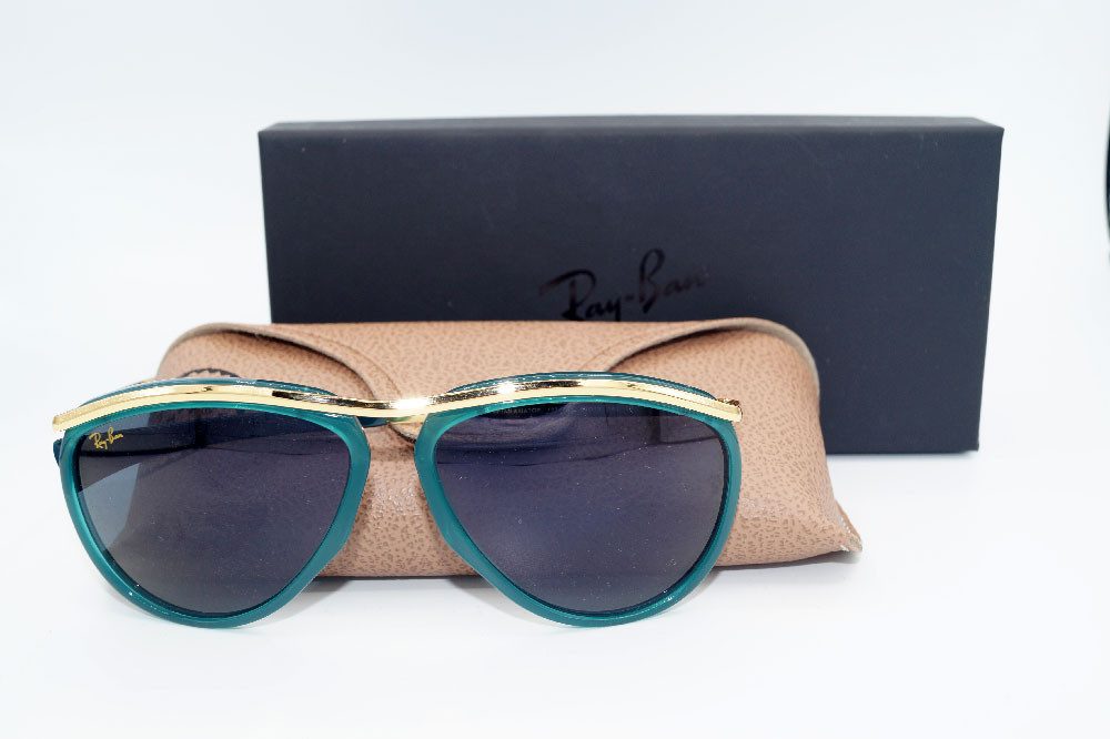 Ray-Ban Sonnenbrille RAY BAN Sonnenbrille Sunglasses RB 2219 1371R5 Olympian Aviator