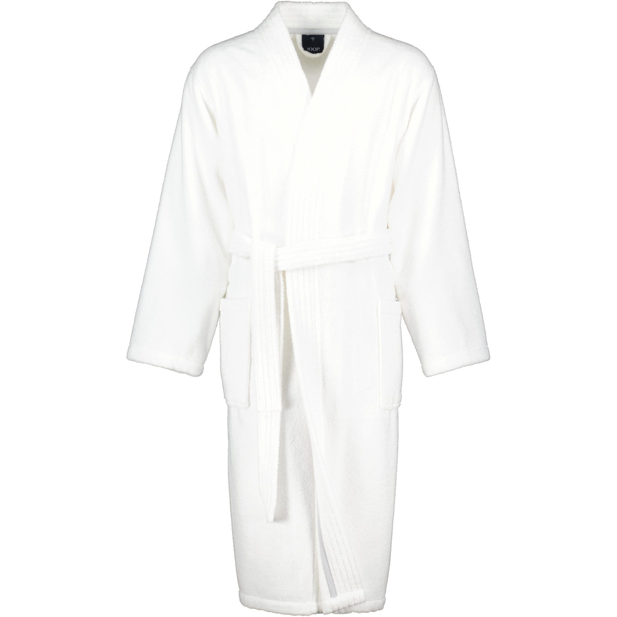 JOOP! Herrenbademantel 1647 Kimono Frottier, Kimono, 100% Baumwolle