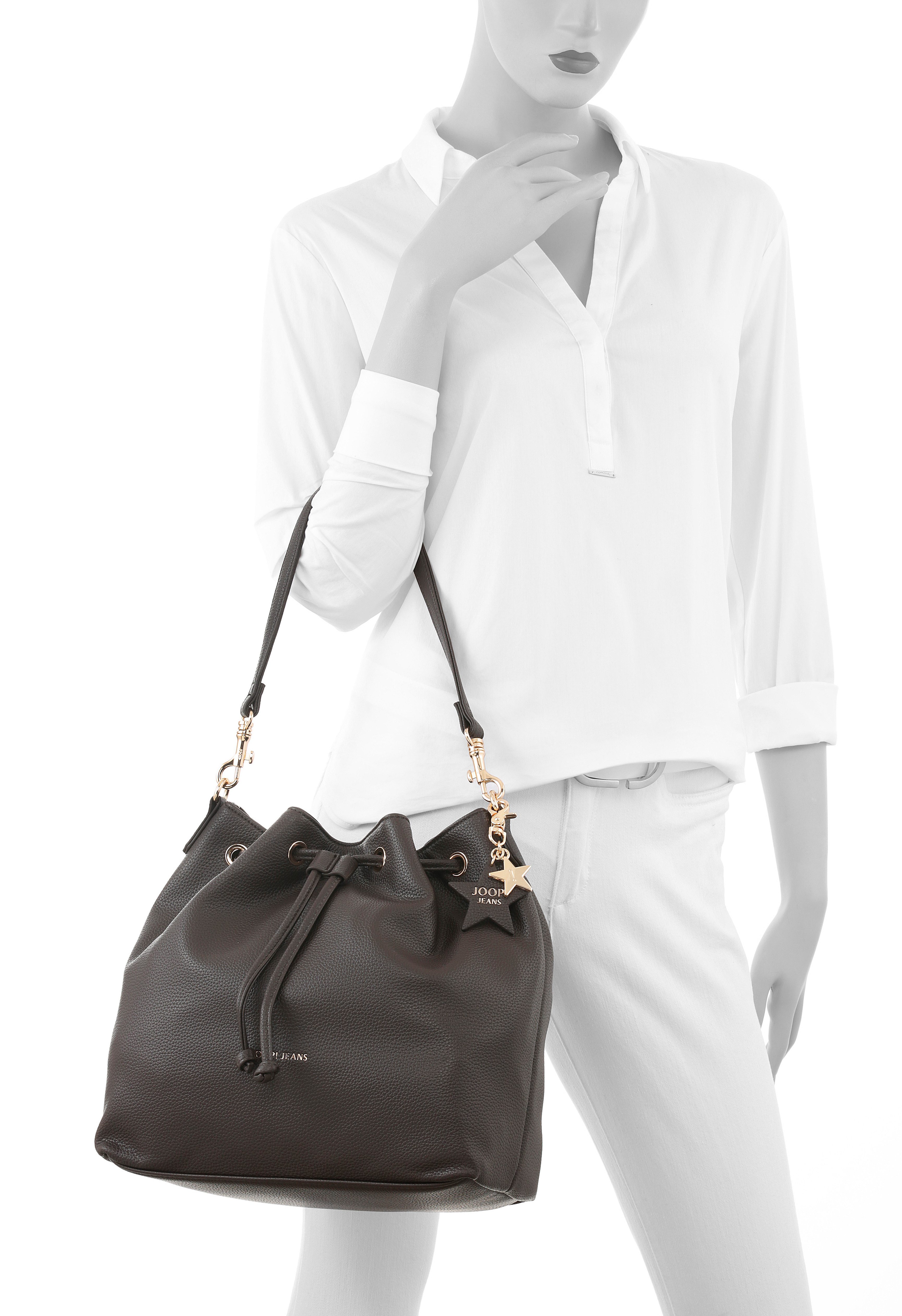 Joop Jeans Schultertasche salve zohara matchsack mvo, Damen Umhängetasche, Handtasche, Tragetasche mit stylischen Details