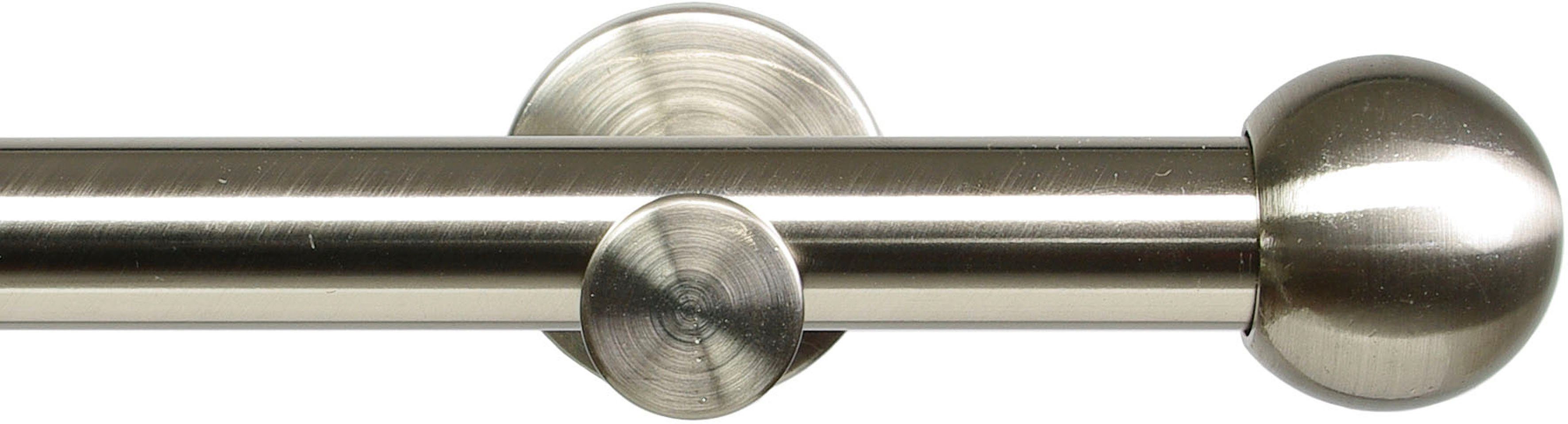 Liedeco Gardinenstange Modern Line Kugel, Ø 16 mm, 1-läufig, Fixmaß, versch günstig online kaufen