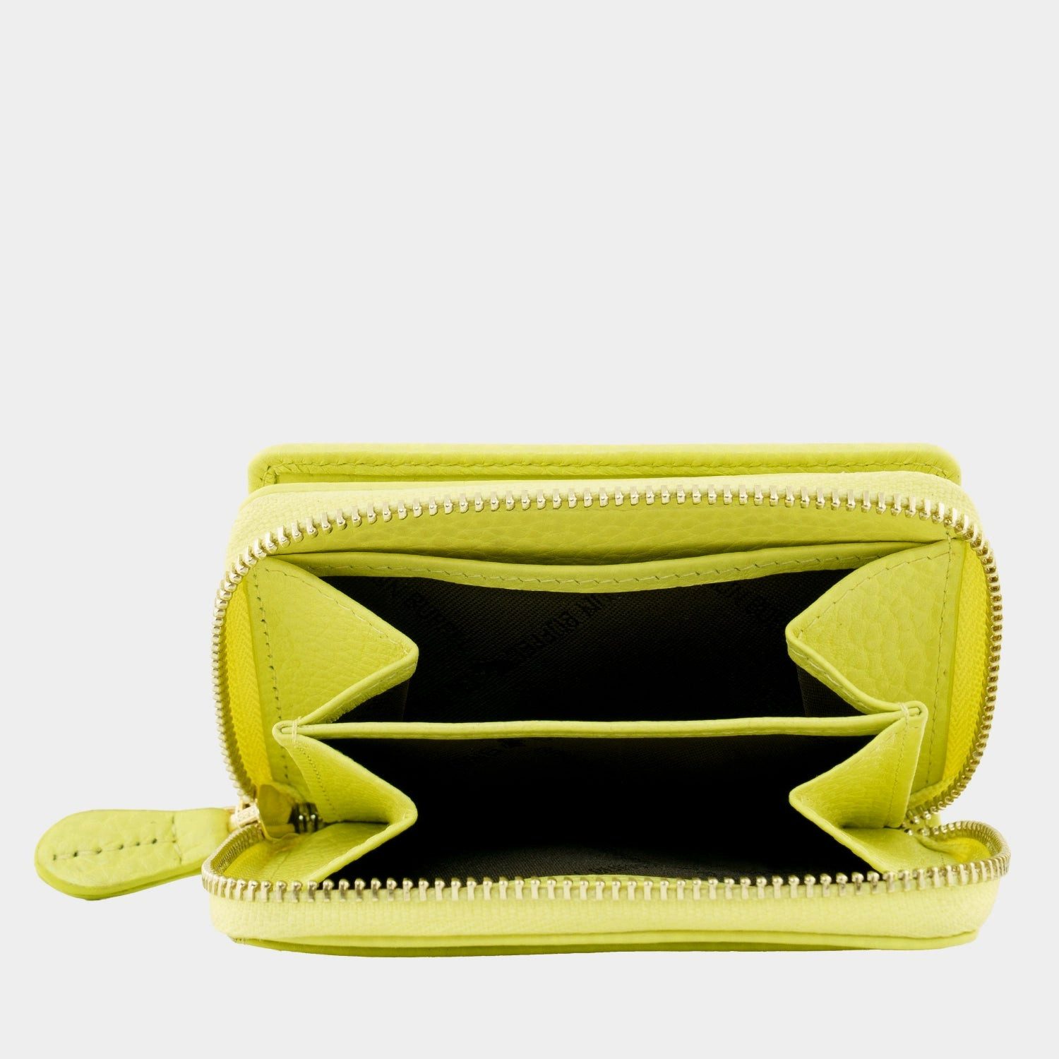 Braun Büffel Mini Geldbörse ASTI Mini RV-Geldbörse 5CS limoncello