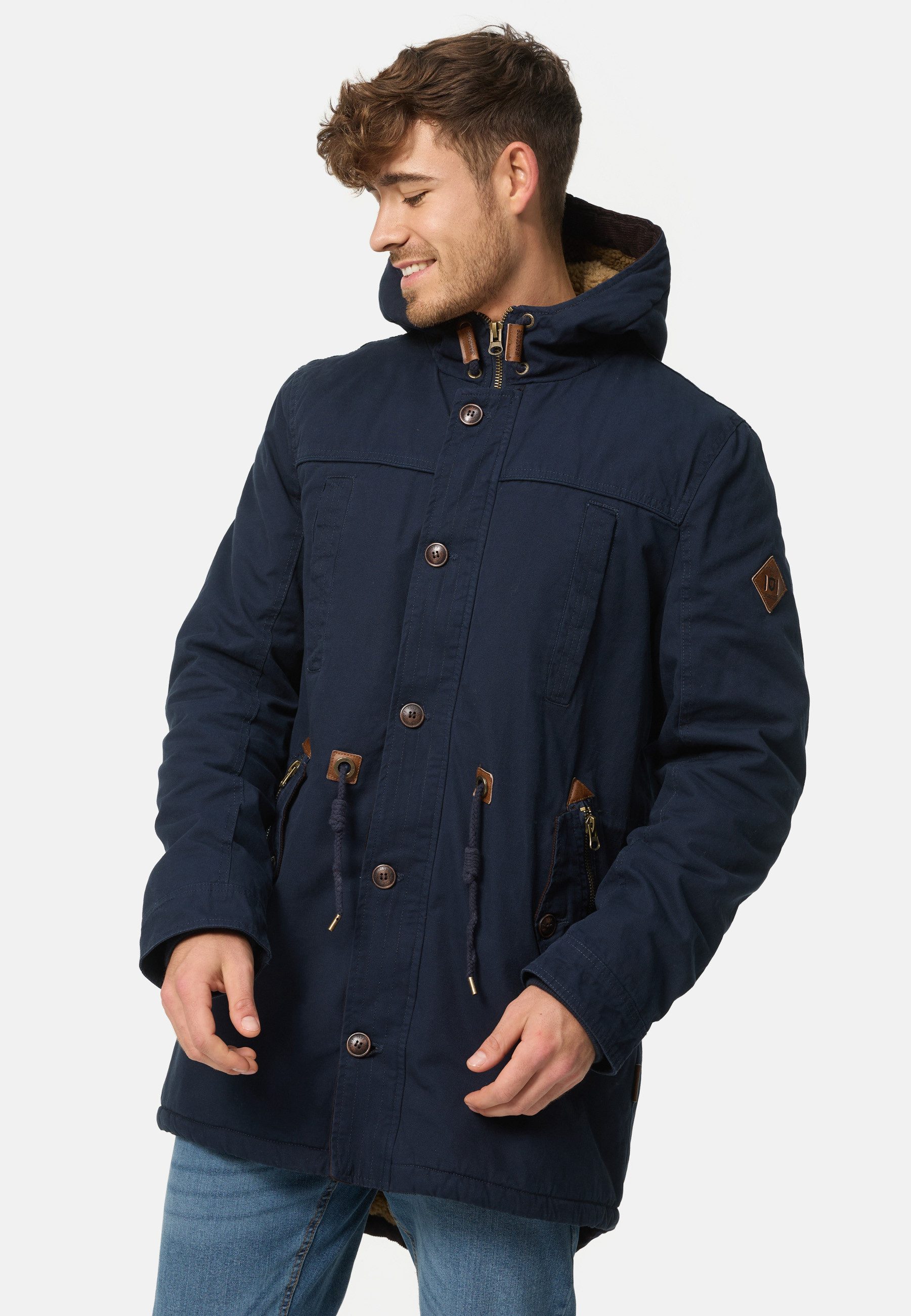 Indicode Winterjacke Herren Barge Jacke Winter Herrenjacke
