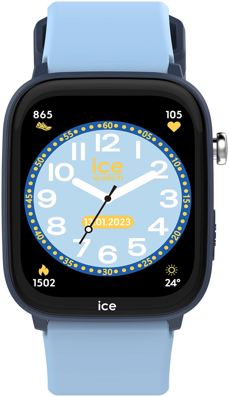ice-watch ICE smart junior 3.0 - Find My - 1.75 Smartwatch, Armbanduhr, Kinderuhr, Silikonarmband, Bluetooth, Geschenkidee,digital